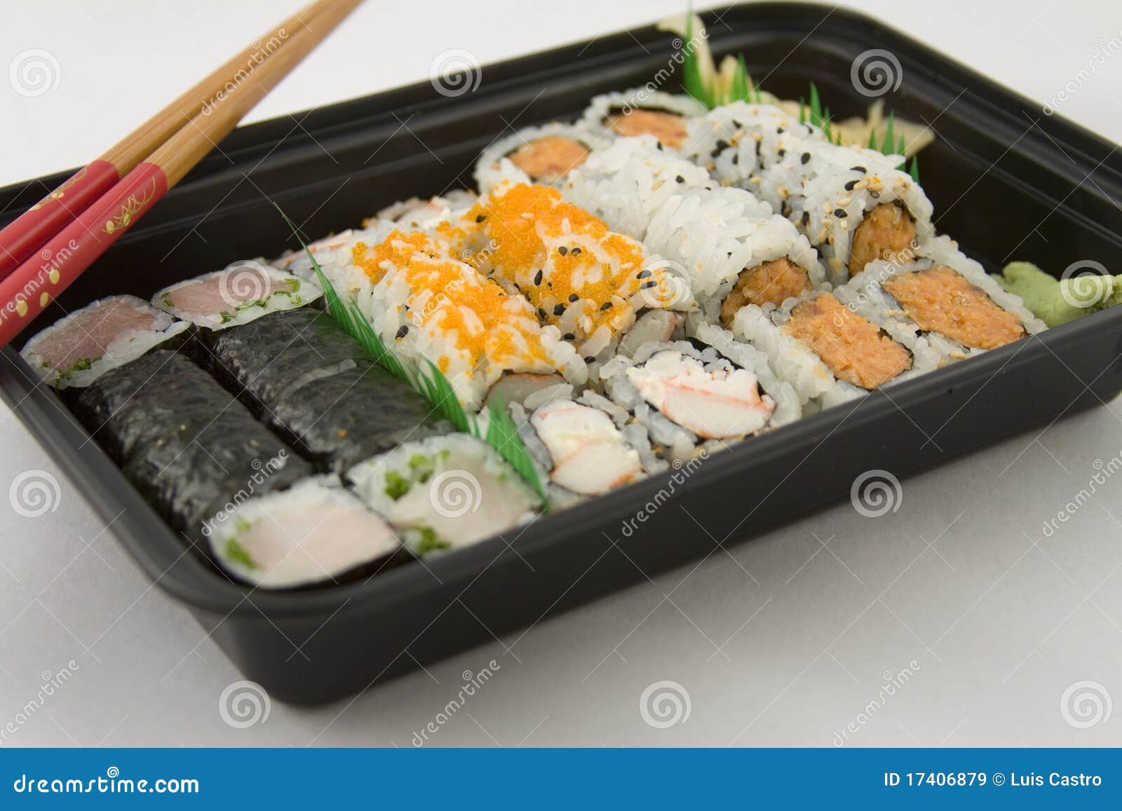 takeout sushi