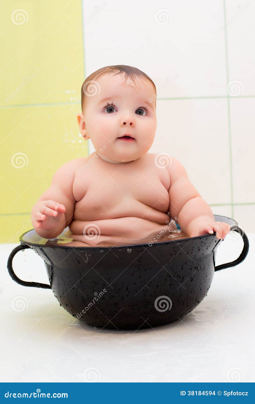 Taking shower stock photo. Image of cute, bathtime, caucasian 38184594
