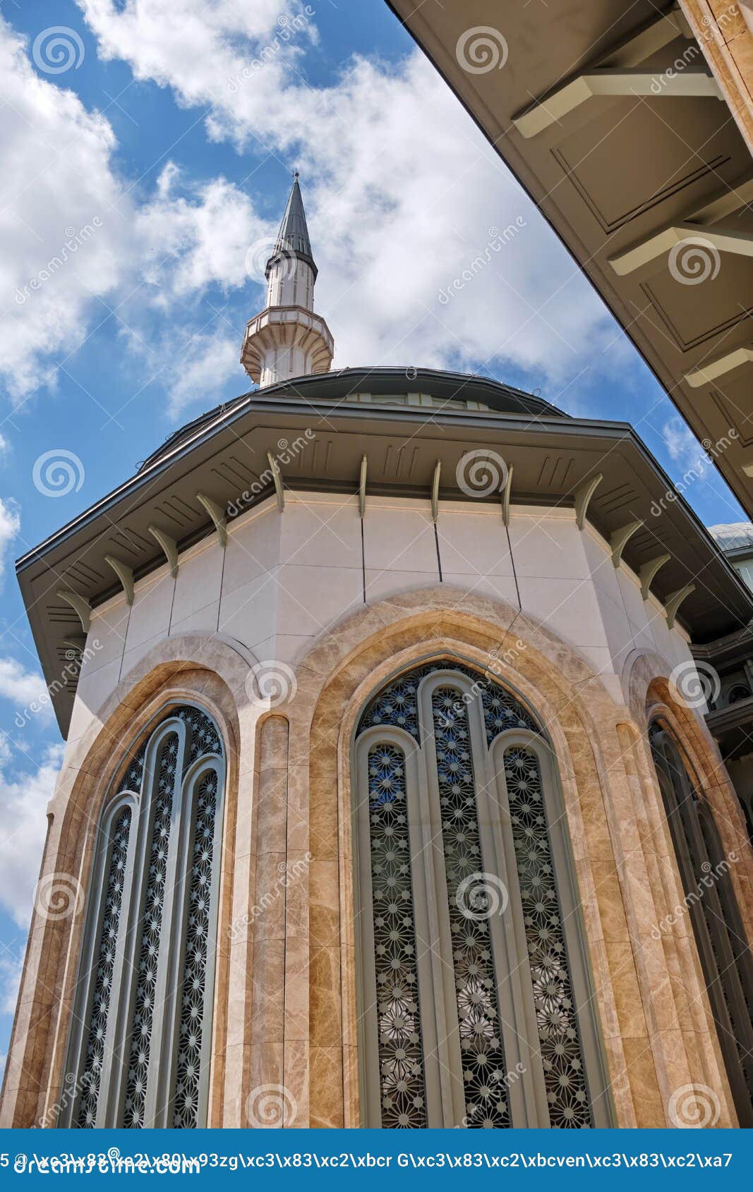 taksim mosque exterior, istanbul, turkey