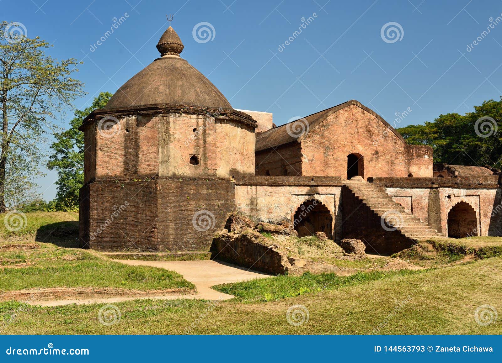 the talatal ghar, sivasagar, assam india