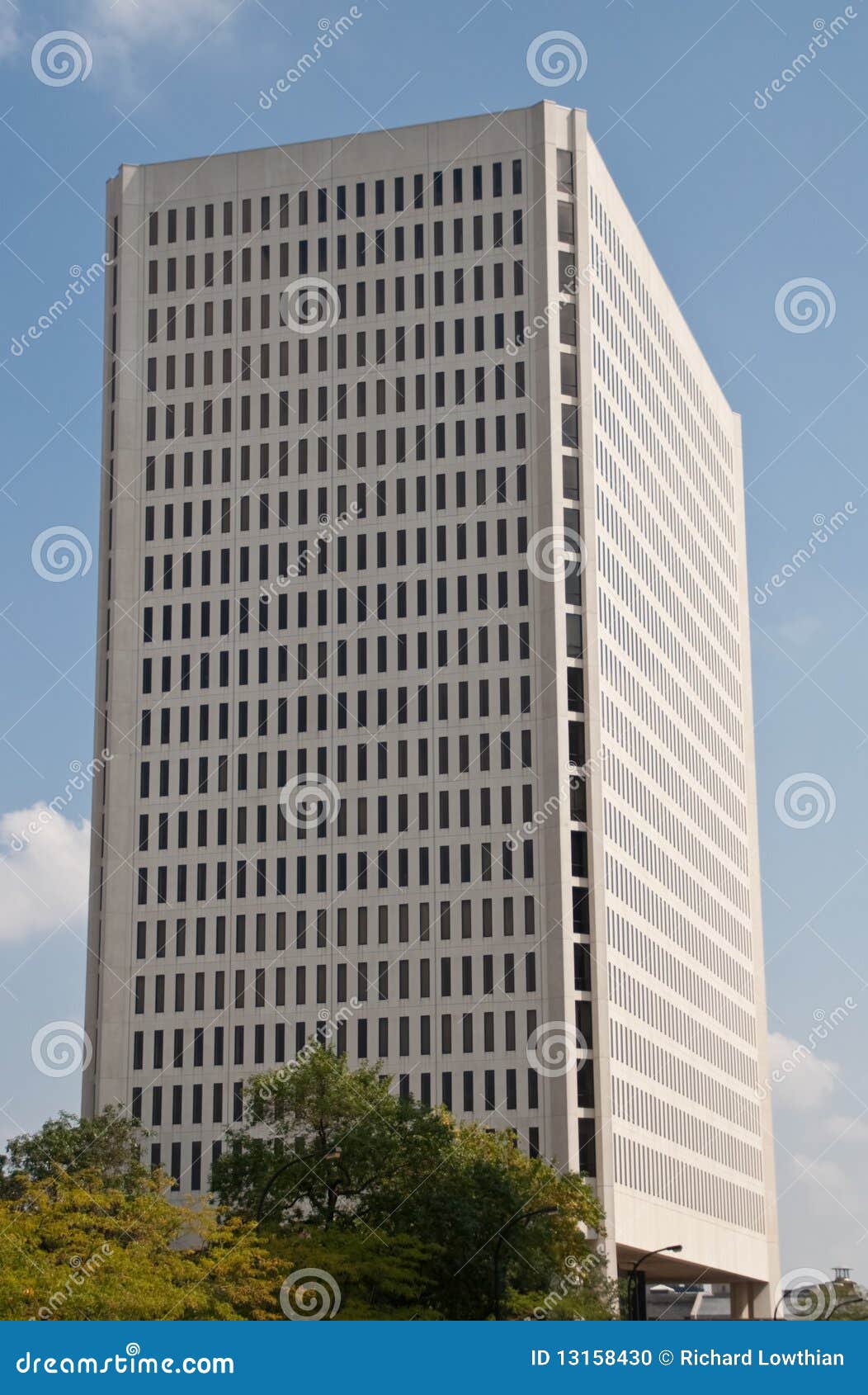 Tall City Building stock photo. Image of blue, highrise - 13158430