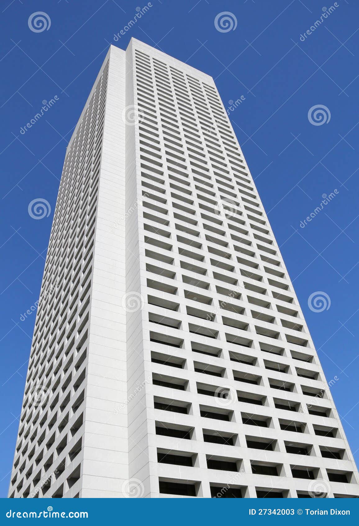 Tall Concrete Building stock image. Image of blue, building - 27342003