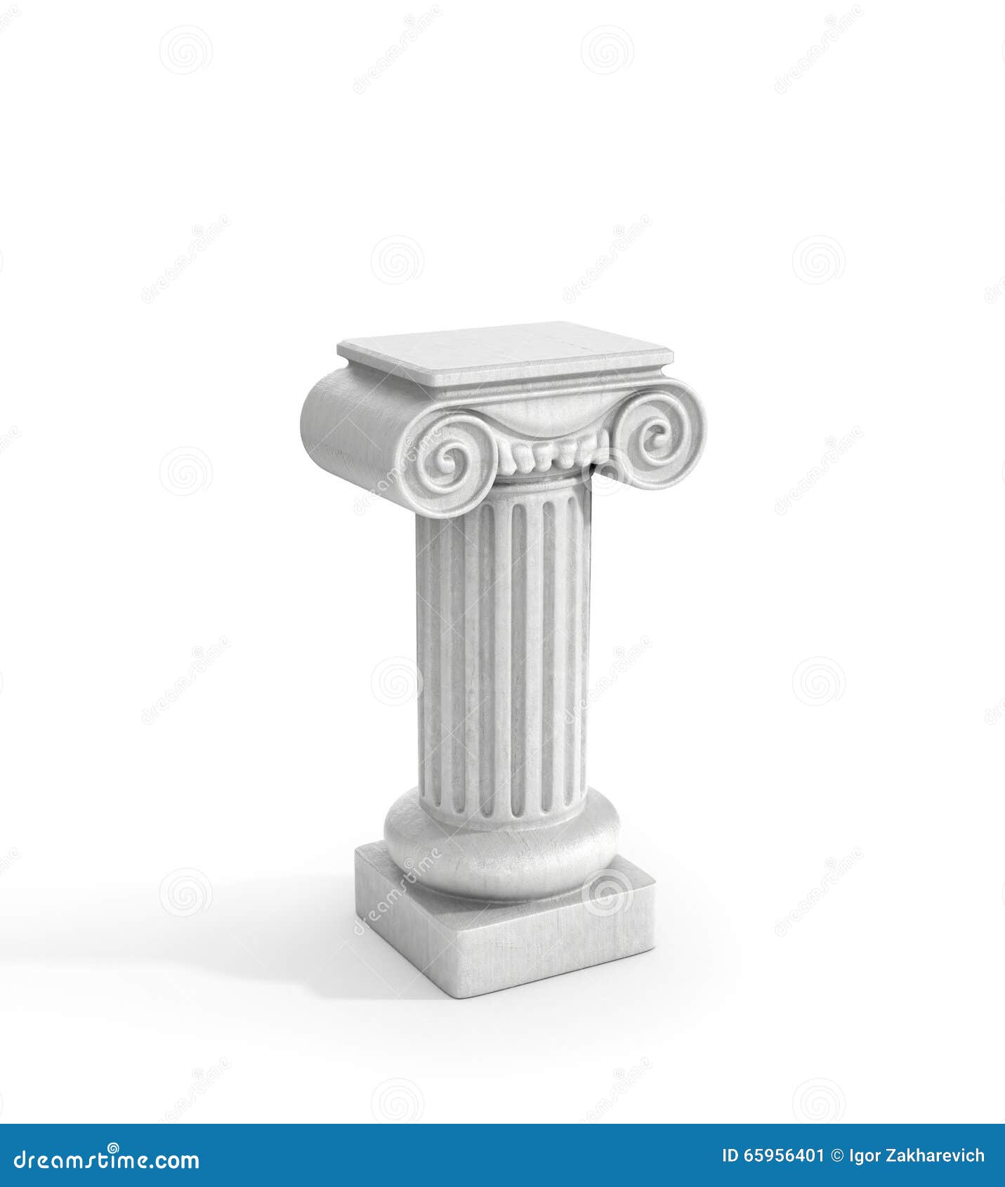 tall doric column pillar