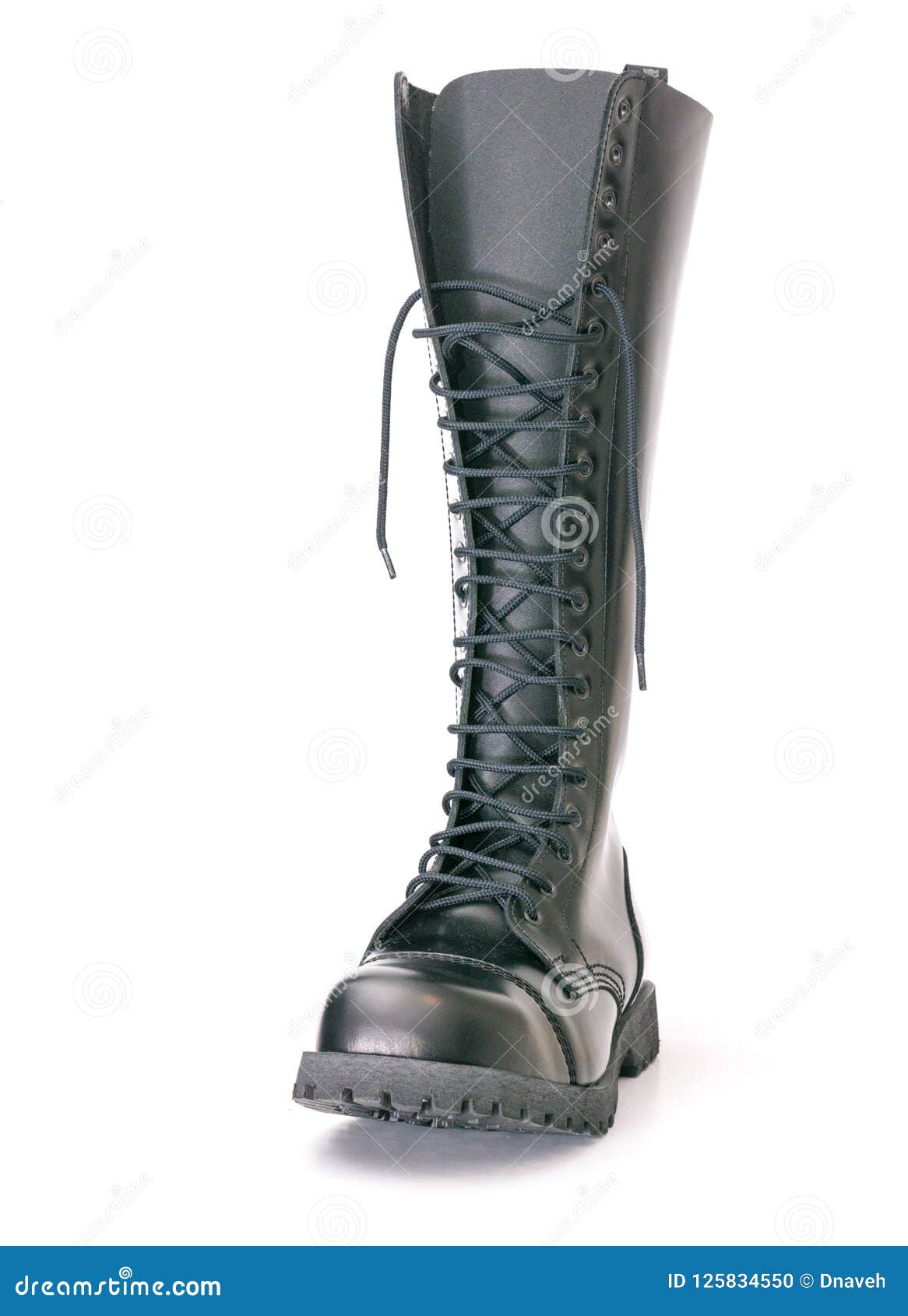 knee high army boots
