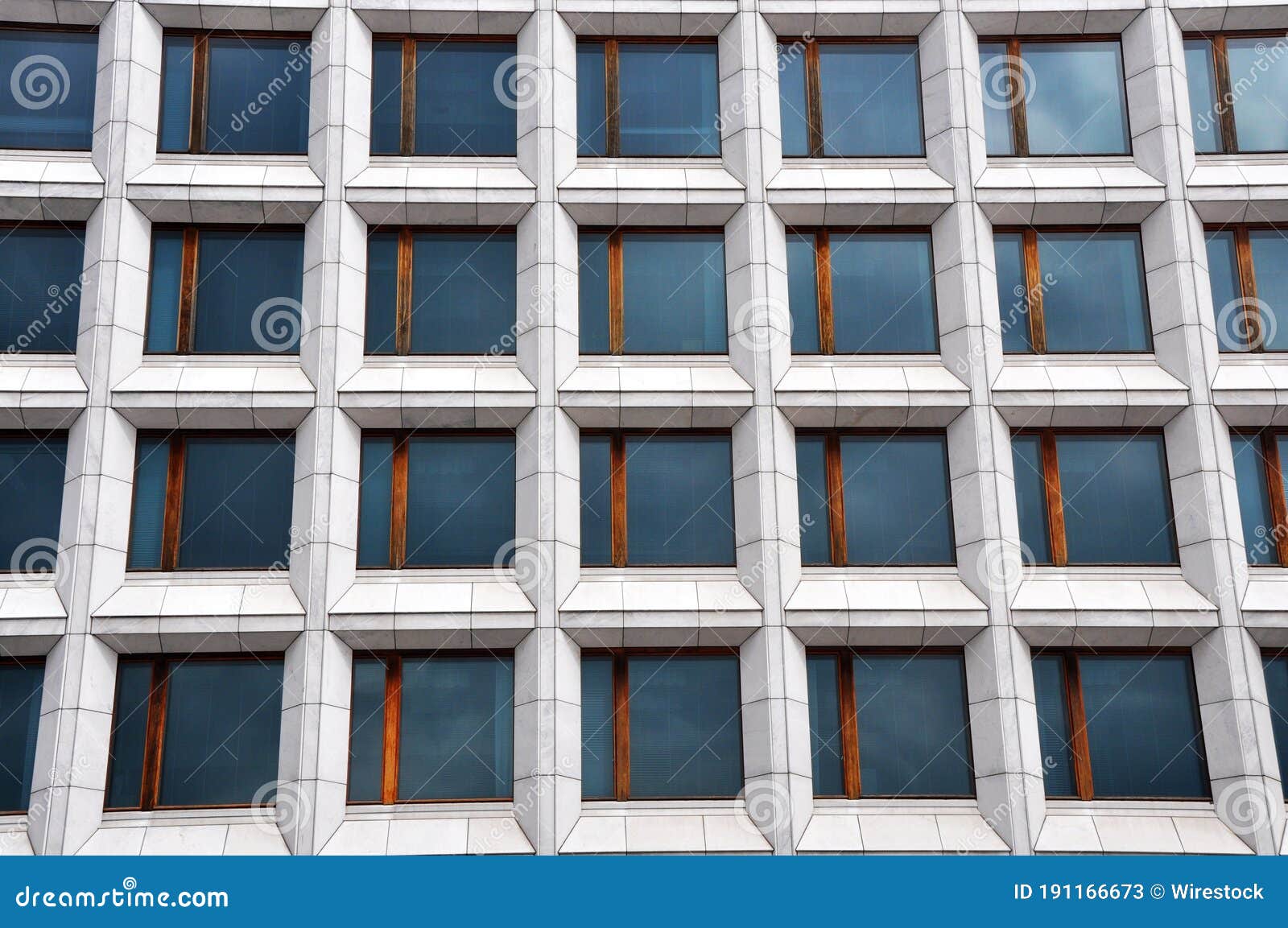 Tall Office Building with a Lot of Windows - Great for Background or ...