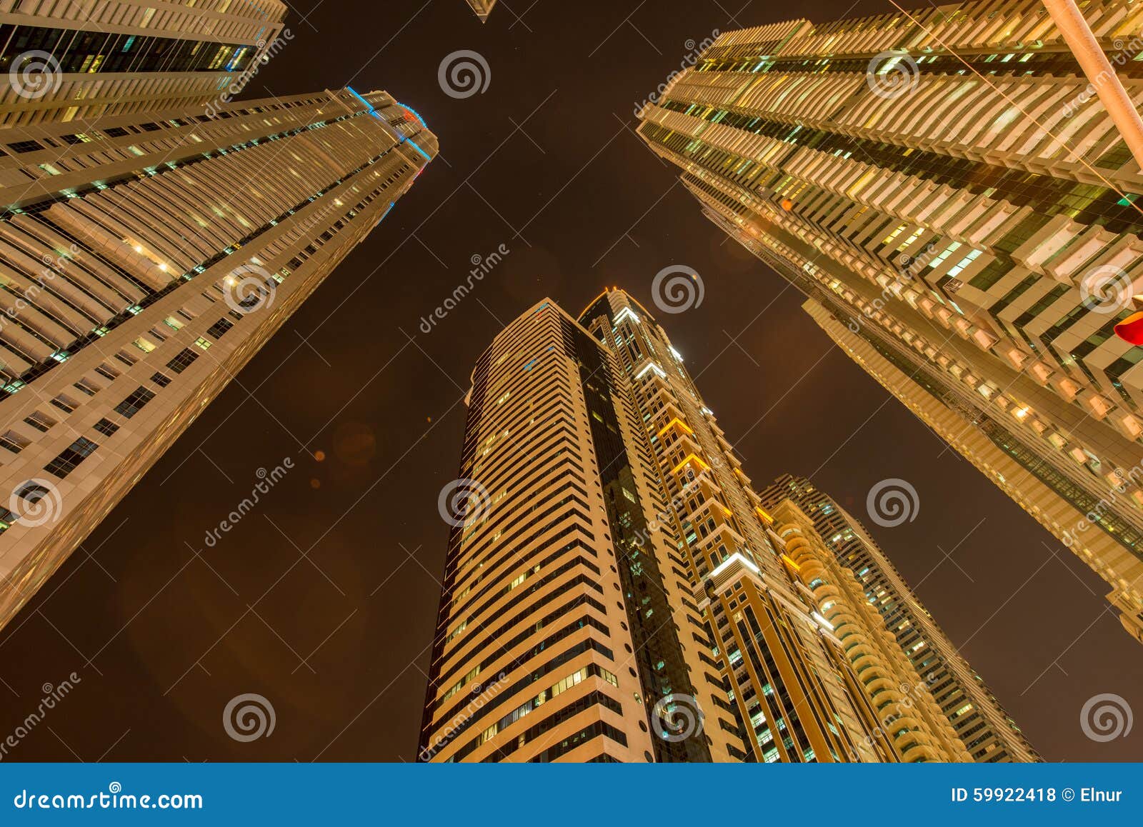 Tall Residential Buildings in Dubai Stock Photo Image of business