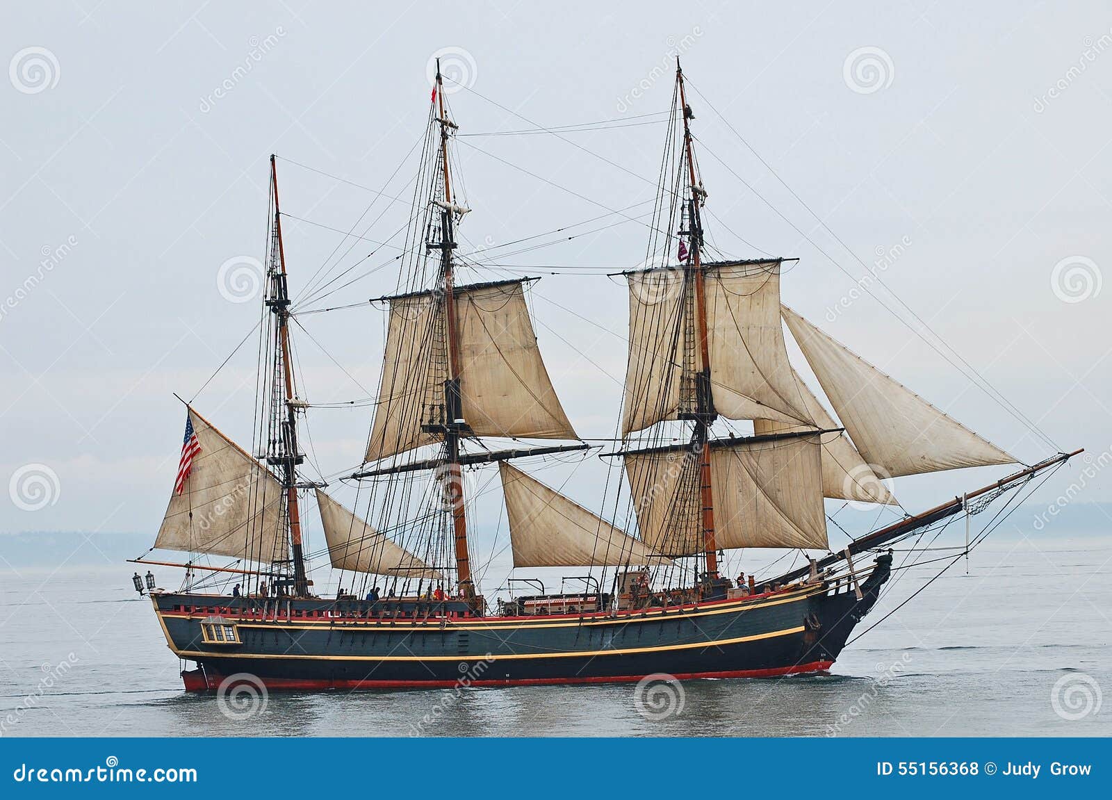 tall ship replica bounty