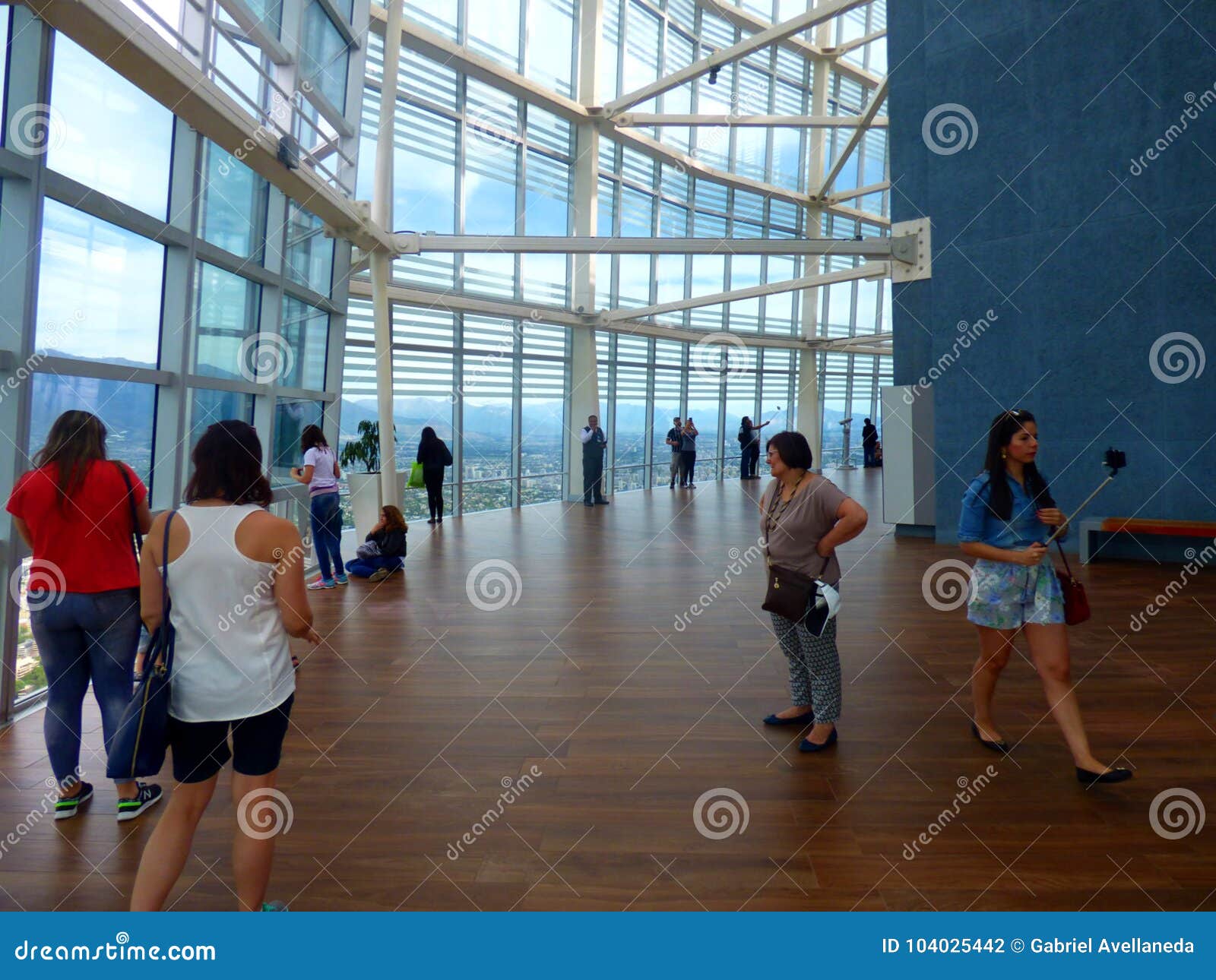 Tallest Building In South America El Mirador From Inside Editorial tallest-building-in-south-america-el-mirador-from-inside-editorial