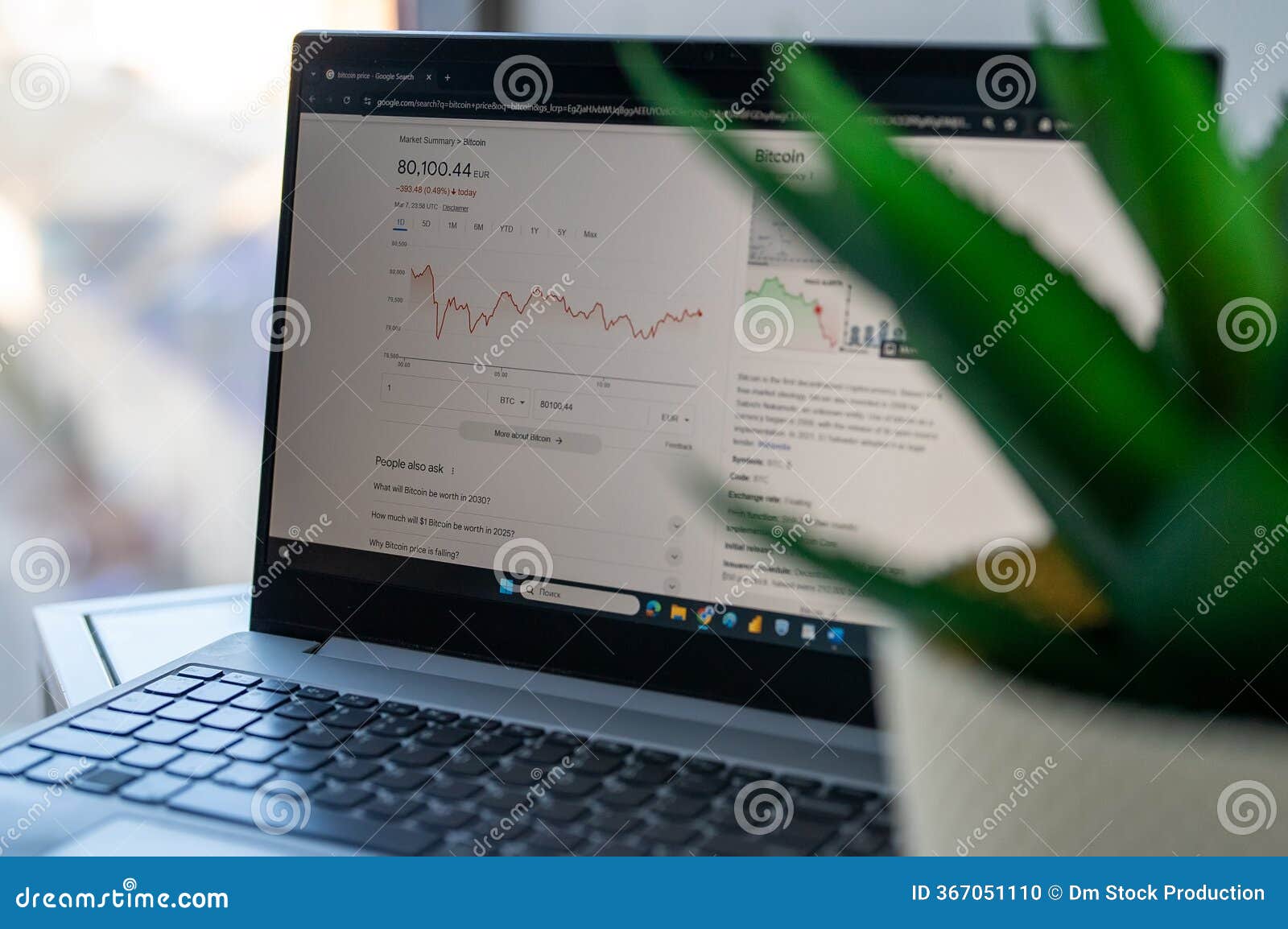 Bitcoin Exchange Rate Opened on a Google Page Editorial Image - Image of  information, money: 367051110