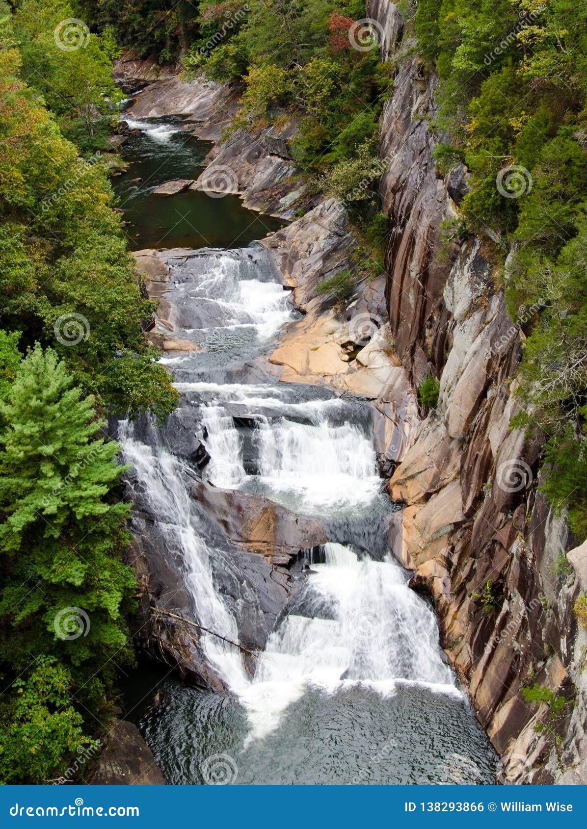 Tallulah Gorge State Park, Georgia Stock Photo - Image of climb, state ...