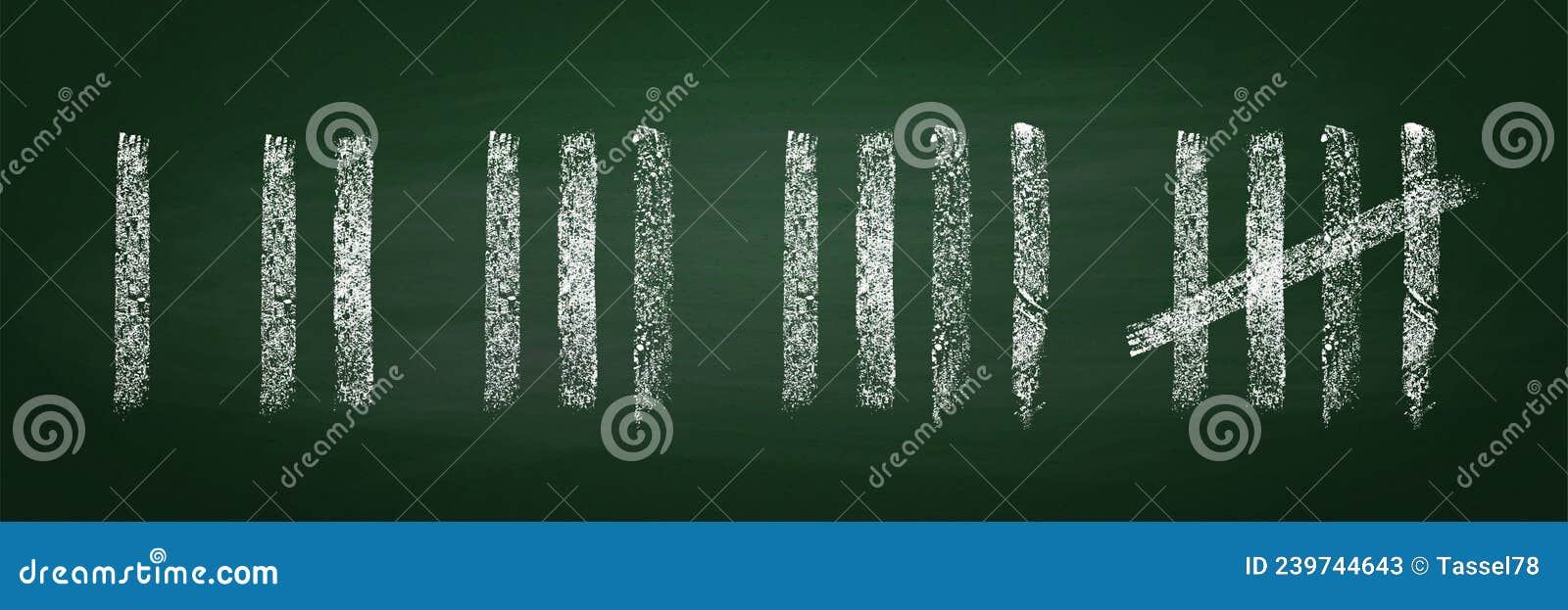 Download Tally Numbers Prison Brush Slash Days Count Stroke Symbols Hash Sy...
