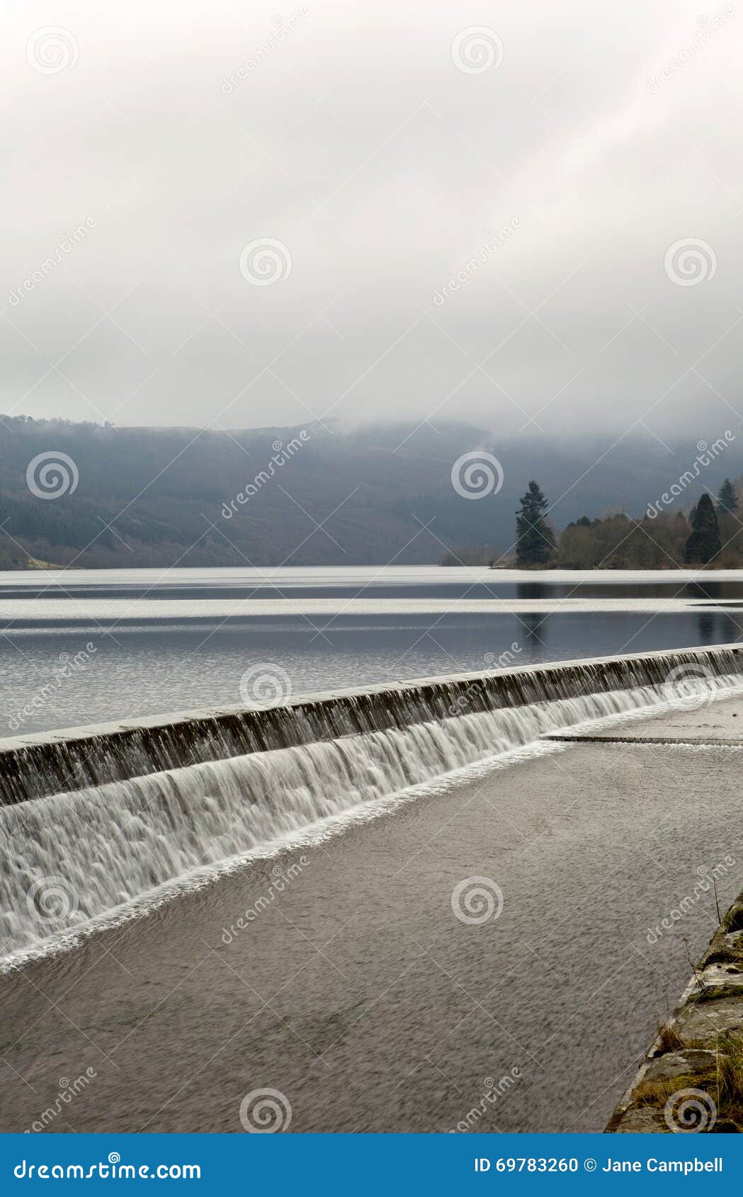 talybont reservoir, wales.