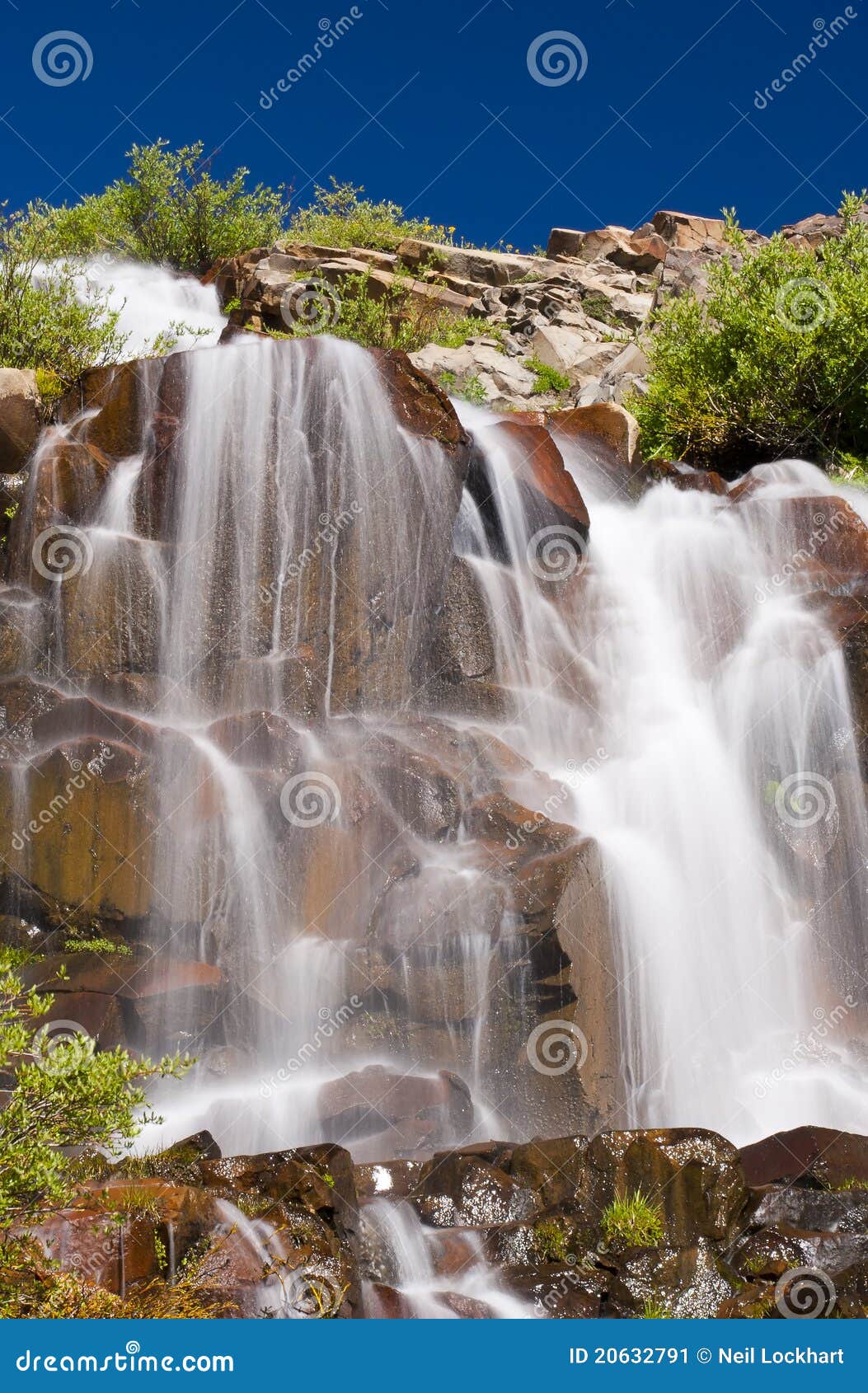 Tamarack Falls stock image. Image of running, refreshing 20632791