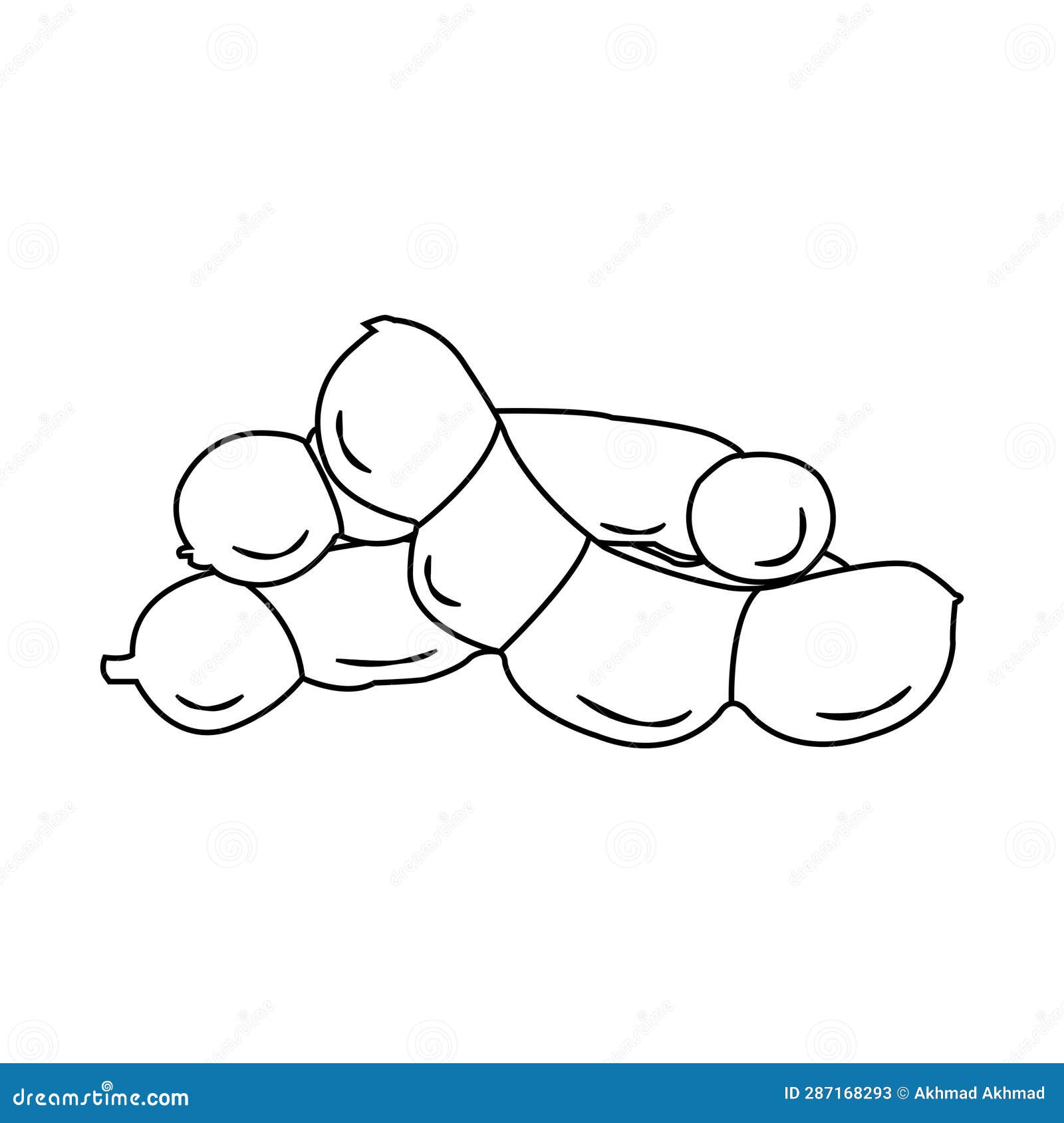 Tamarind icon stock illustration. Illustration of leaf 287168293