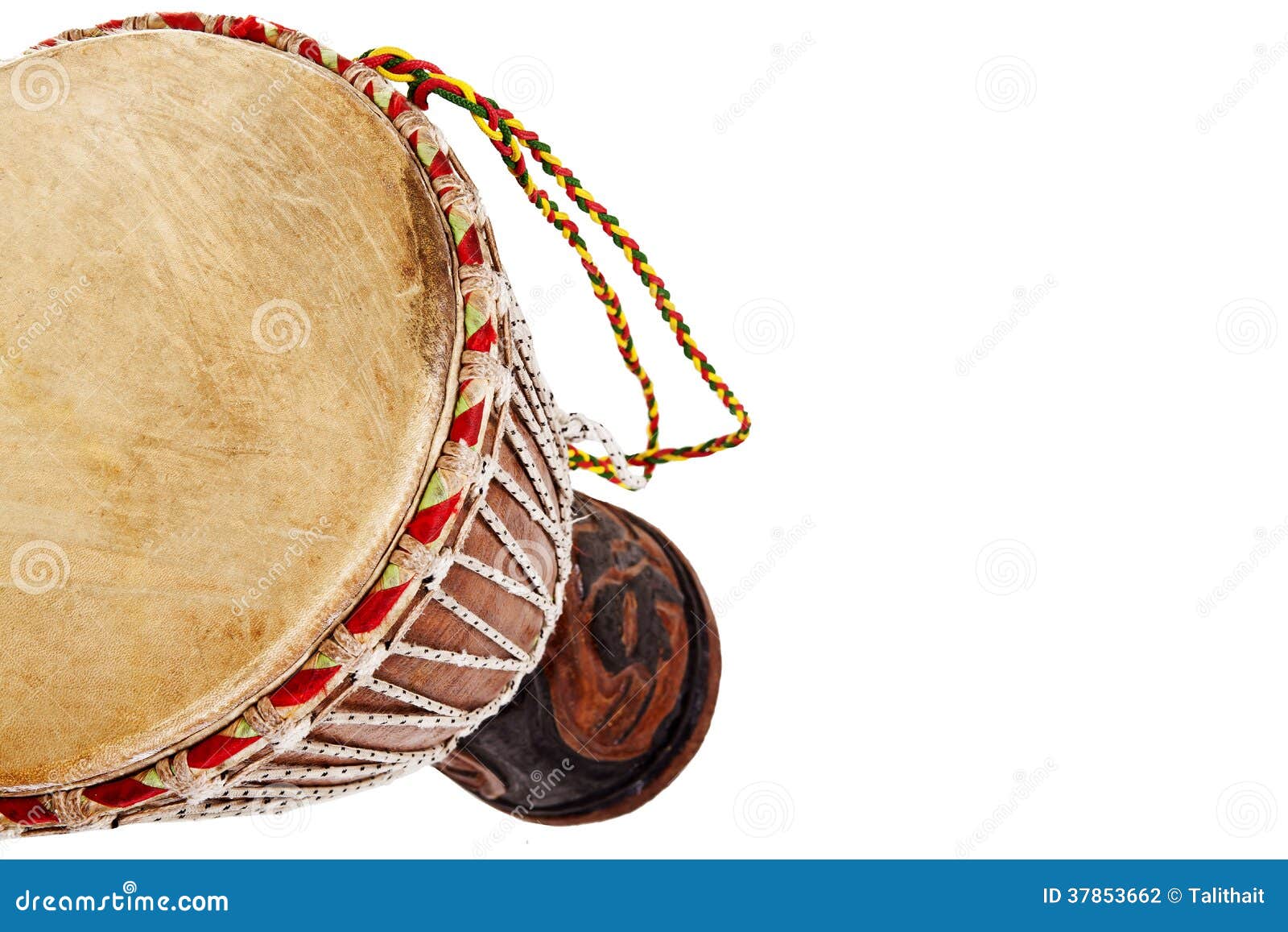 Djembe Africano A-Star 6 Pollici - Tamburo Artigianale Colorato Con Pelle Naturale, Perfetto Per Musicisti E Principianti