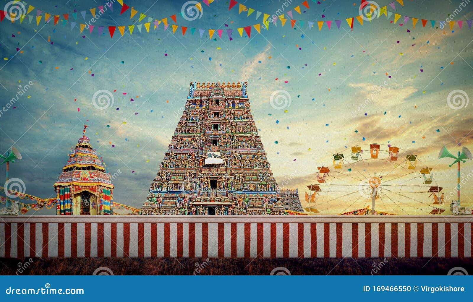 tamilnadu temple festival cart festival pongal celecration tamil nadu india