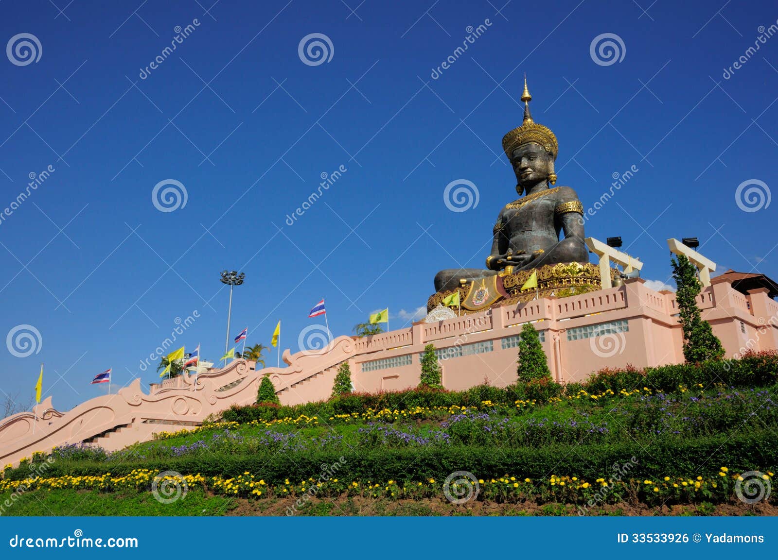 tammaracha buddha at phetchabun, thailand