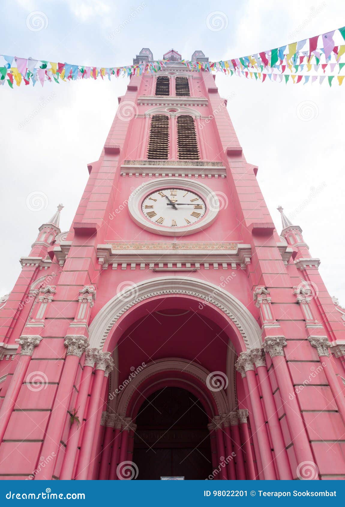 tan dinh church - the pink catholic church in ho chi minh city,