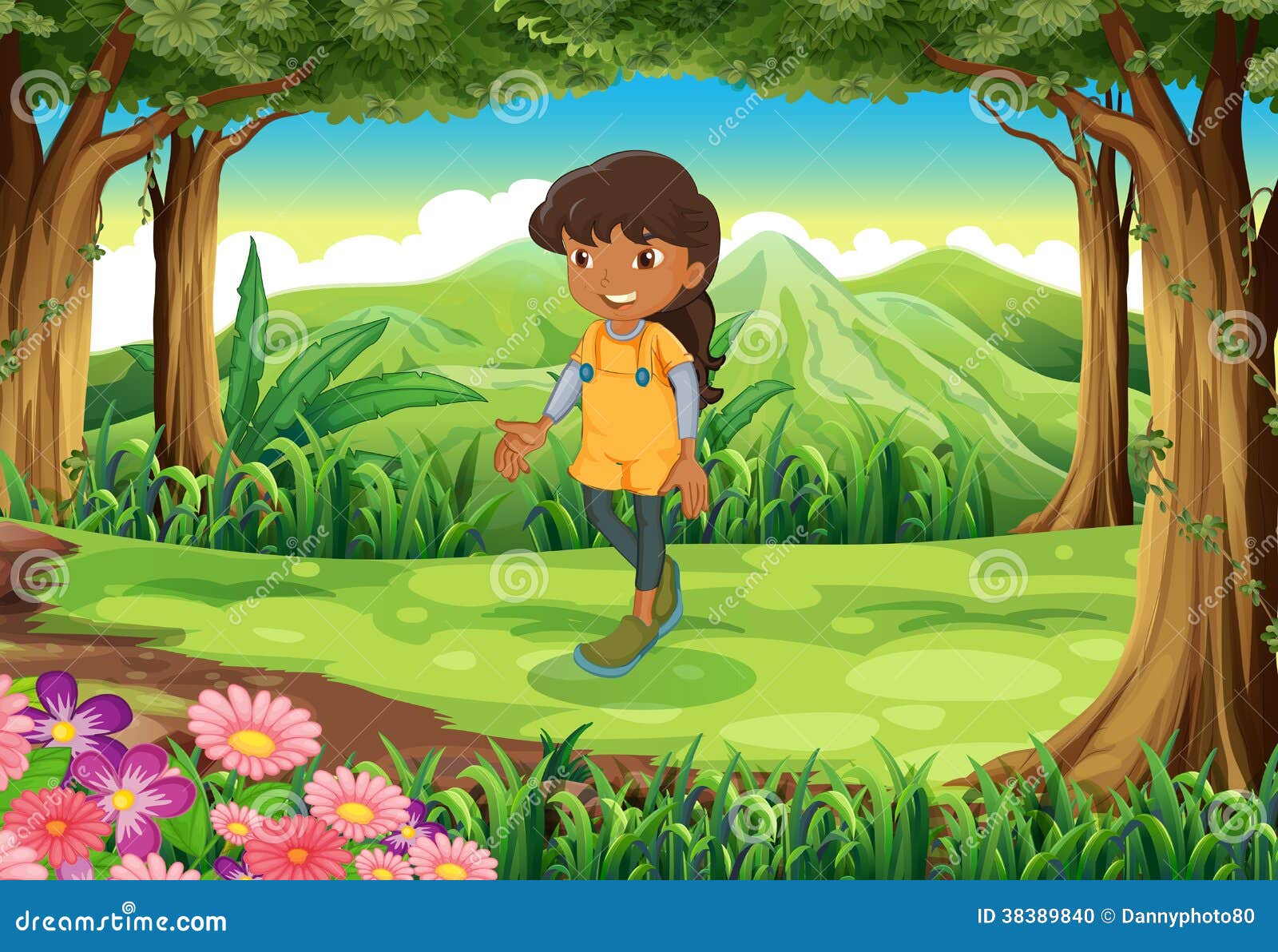 Girl Forest Stock Illustrations 24 316 Girl Forest Stock Illustrations Vectors Clipart Dreamstime
