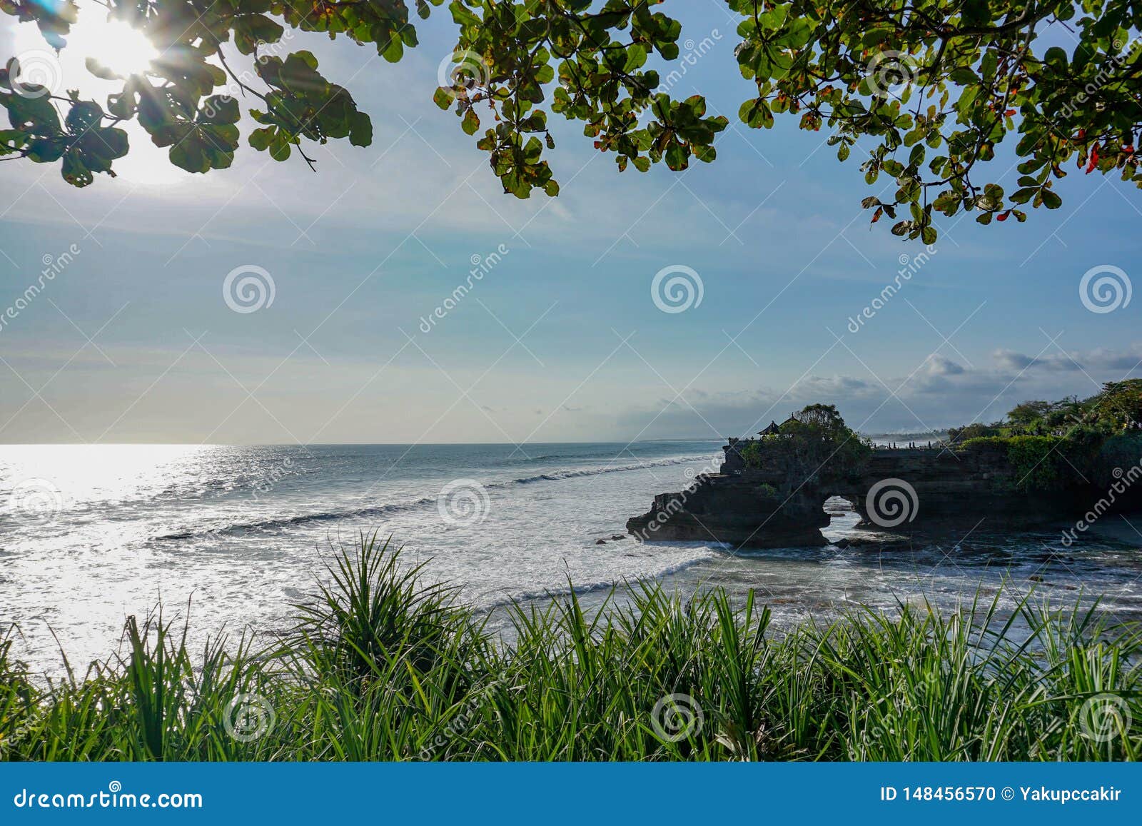 Tanah Lot Temple in Bali Indonesia - Nature and Architecture Stock ...