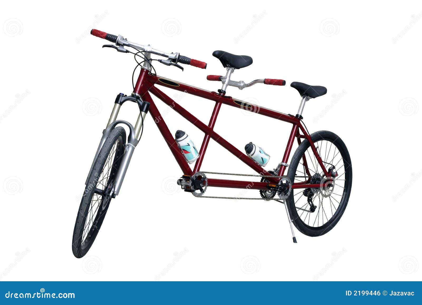 Tandemfahrrad stockfoto. Bild von reiten, nearsighted 2199446