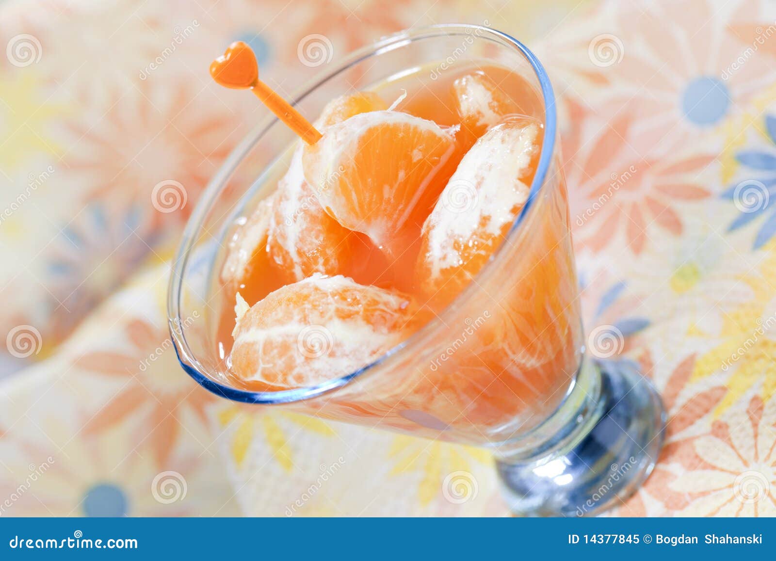 Tangerine cocktail stock image. Image of vacation, fluid 14377845