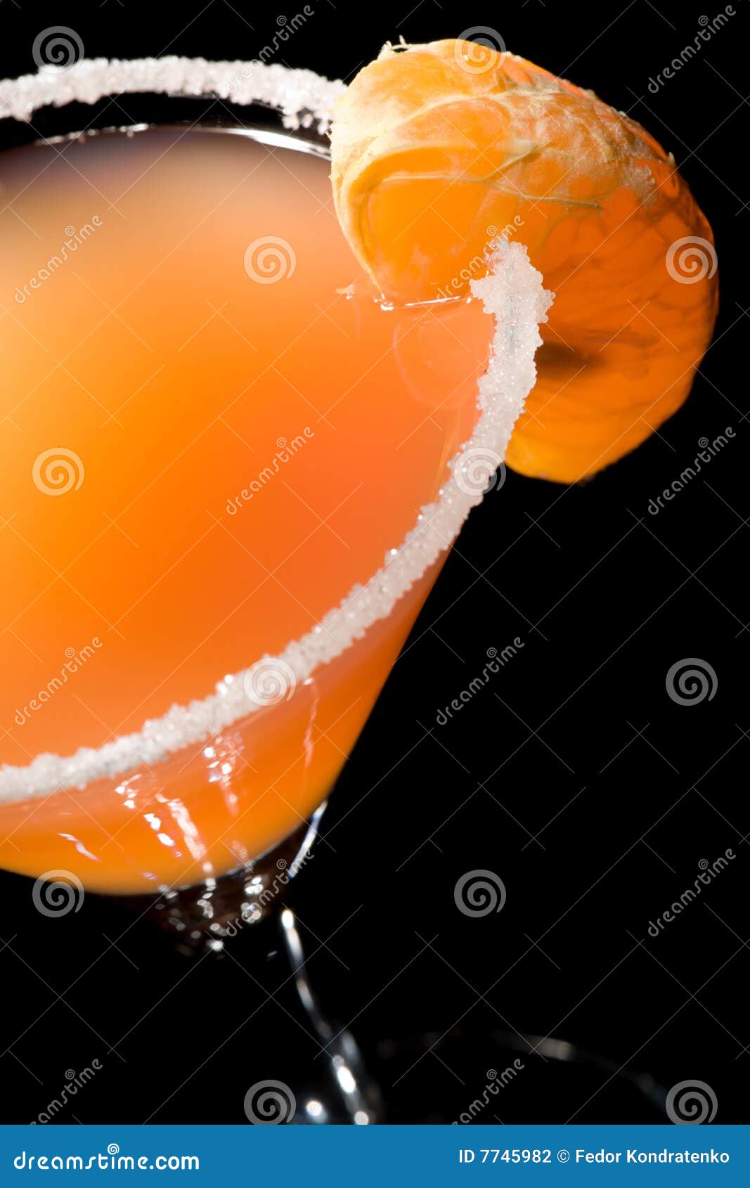 Tangerine cocktail, XXL stock photo. Image of drink, bright 7745982