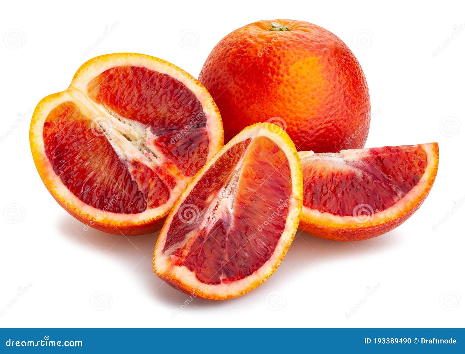 Blood tangerine stock photo. Image of produce, halved 193389490