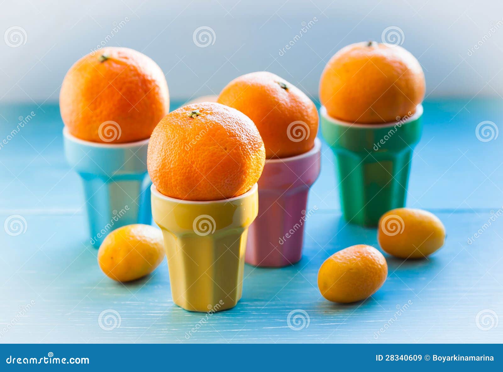 Tangerines stock image. Image of freshness, fruit, cups 28340609