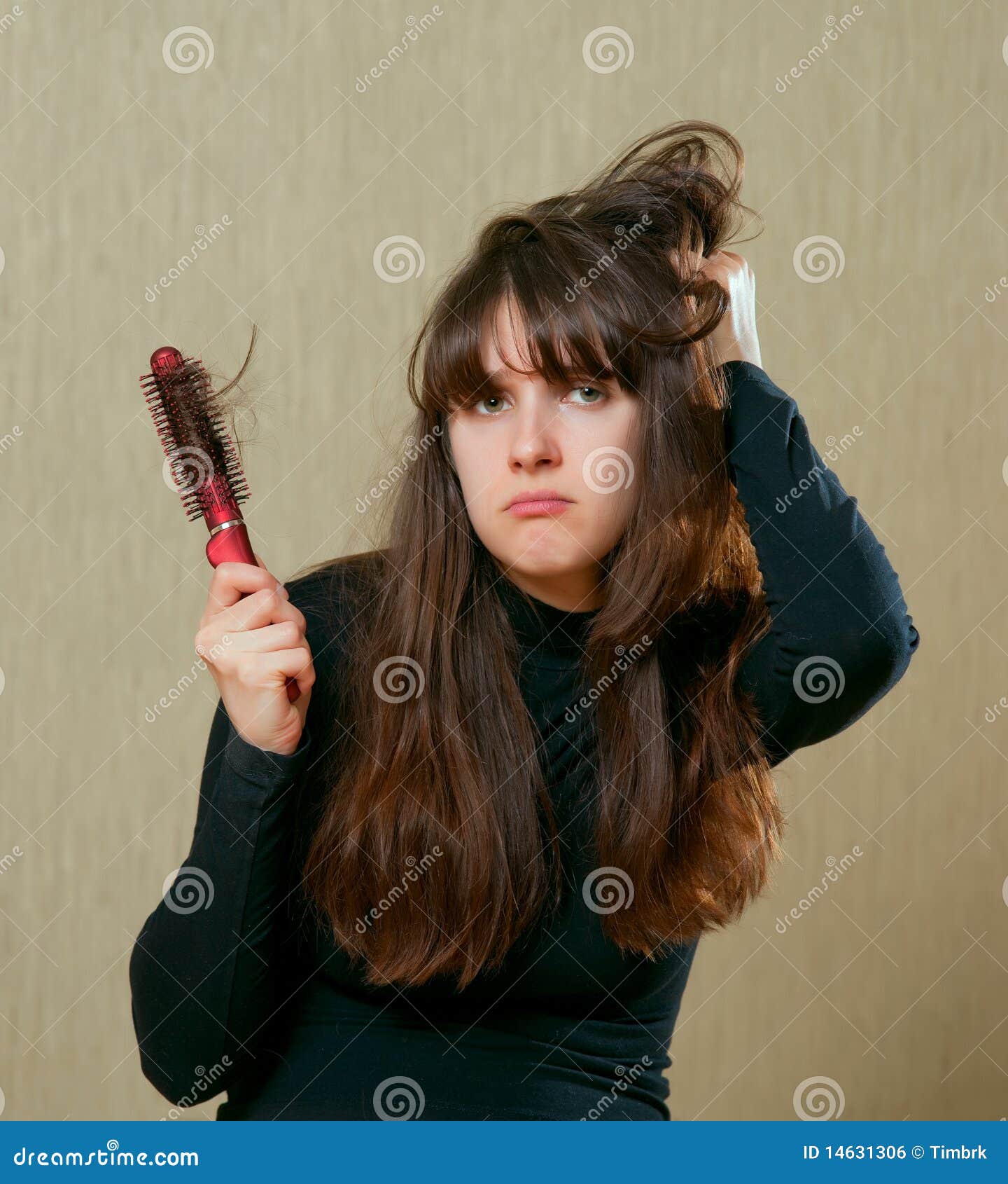 Tangled Hair Royalty Free Stock Image Image 14631306