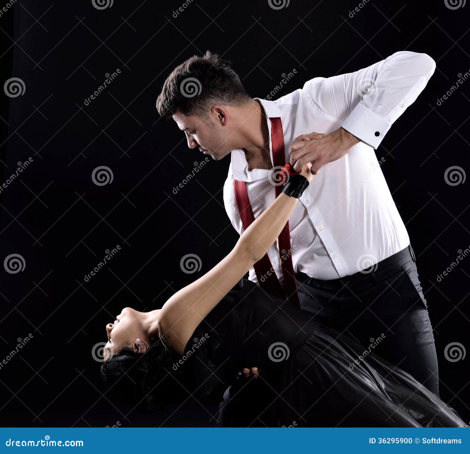 Tango dance stock photo. Image of dress, attractive, dancers 36295900