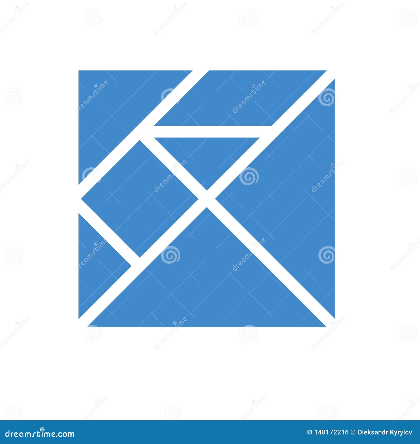 Tangram Puzzle Di Dissezione Del Cinese Tradizionale, Sette Pezzi Di  Piastrellatura - Forme Geometriche: Triangoli, Rombo Quadrat Illustrazione  di Stock - Illustrazione di convesso, intelligenza: 148172216