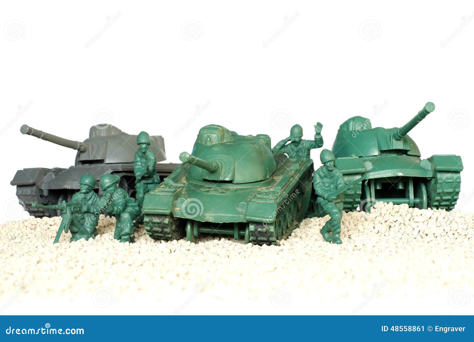 Tank battle toy plastic stock image. Image of weapon 48558861