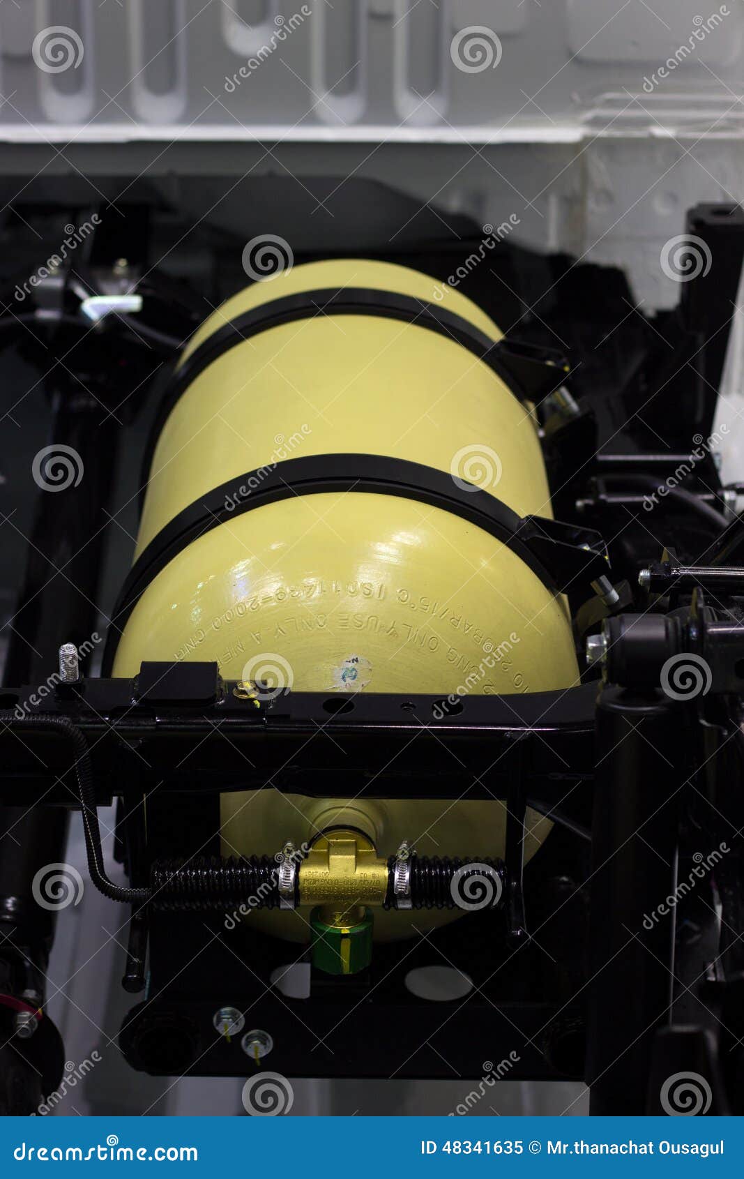 Tank of CNG stock image. Image of auto, parts, spare 48341635