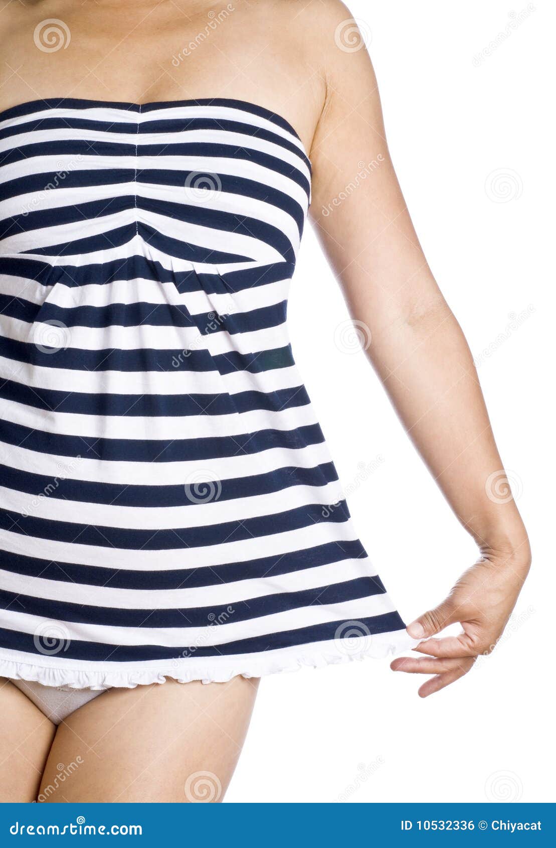 Tank Top and White Panties stock photo. Image of frilly 10532336