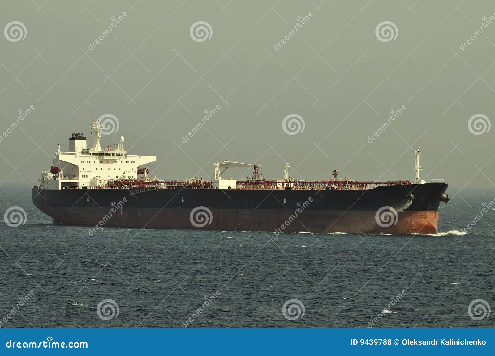 Tanker Crude Oil Carrier Ship Stock Photo Image of anchored, drill
