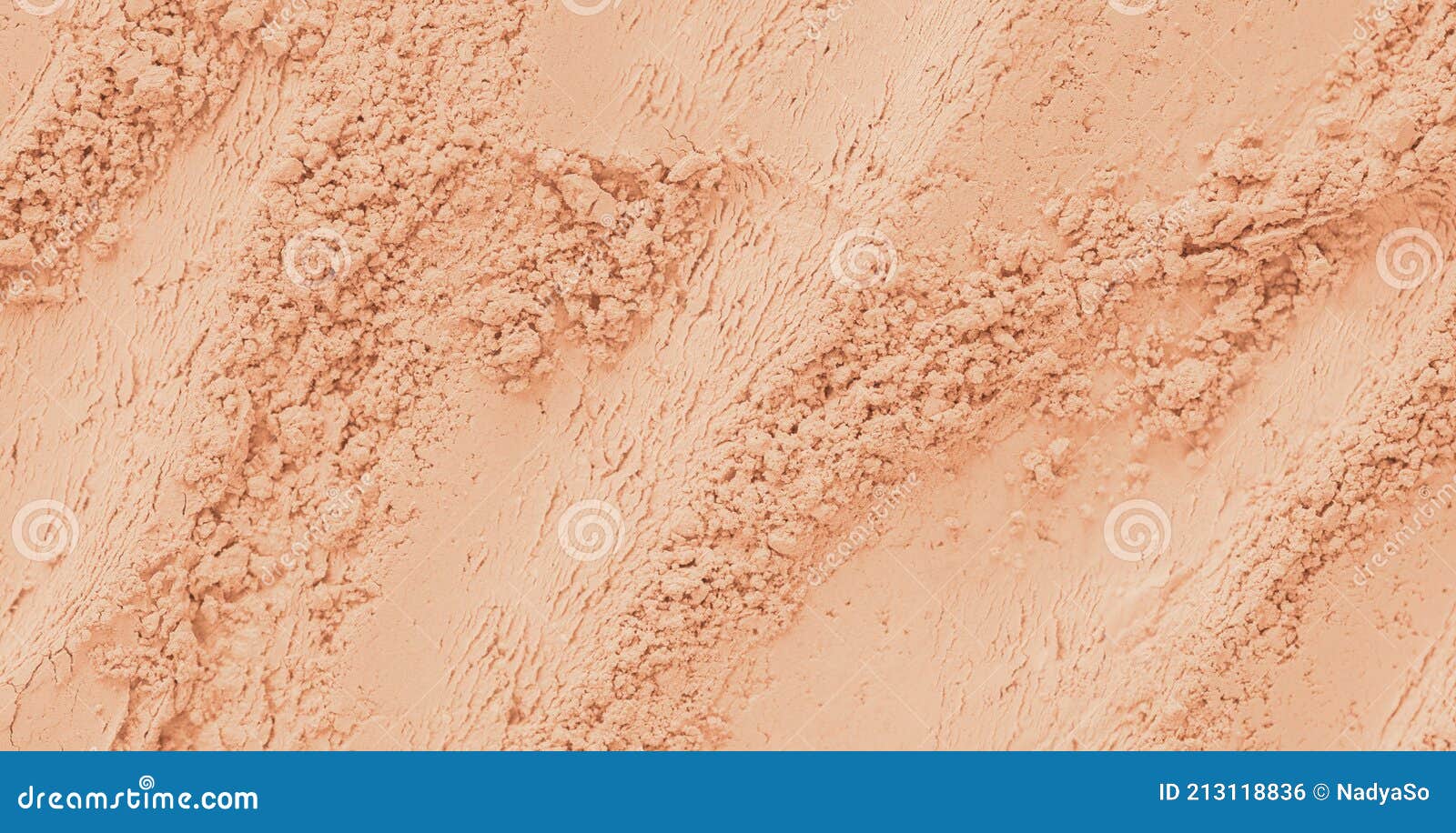 Tanning Powder Texture with Random Strokes Stock Photo Image of