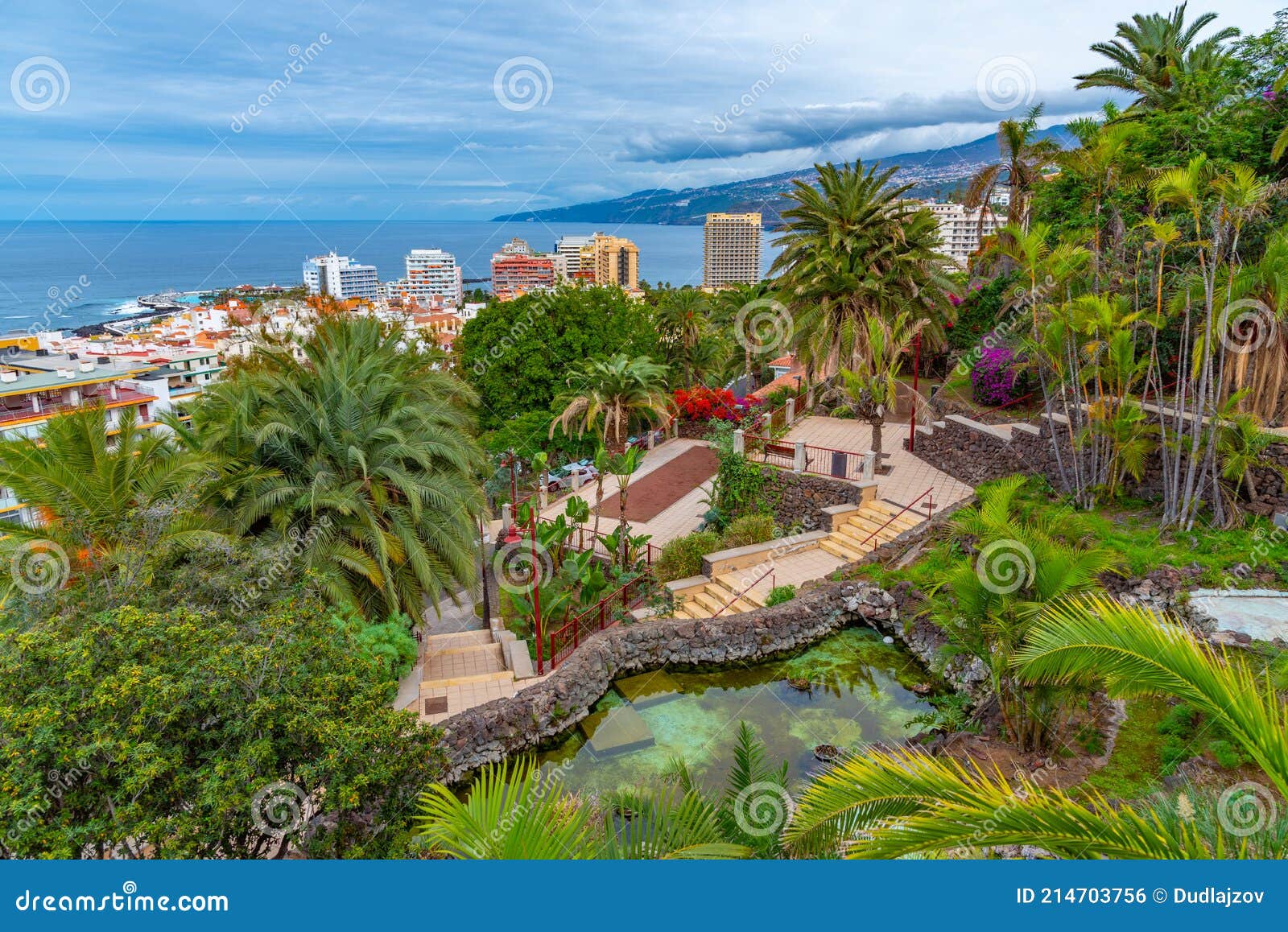 taoro park at puerto de la cruz, tenerife, canary islands, spain