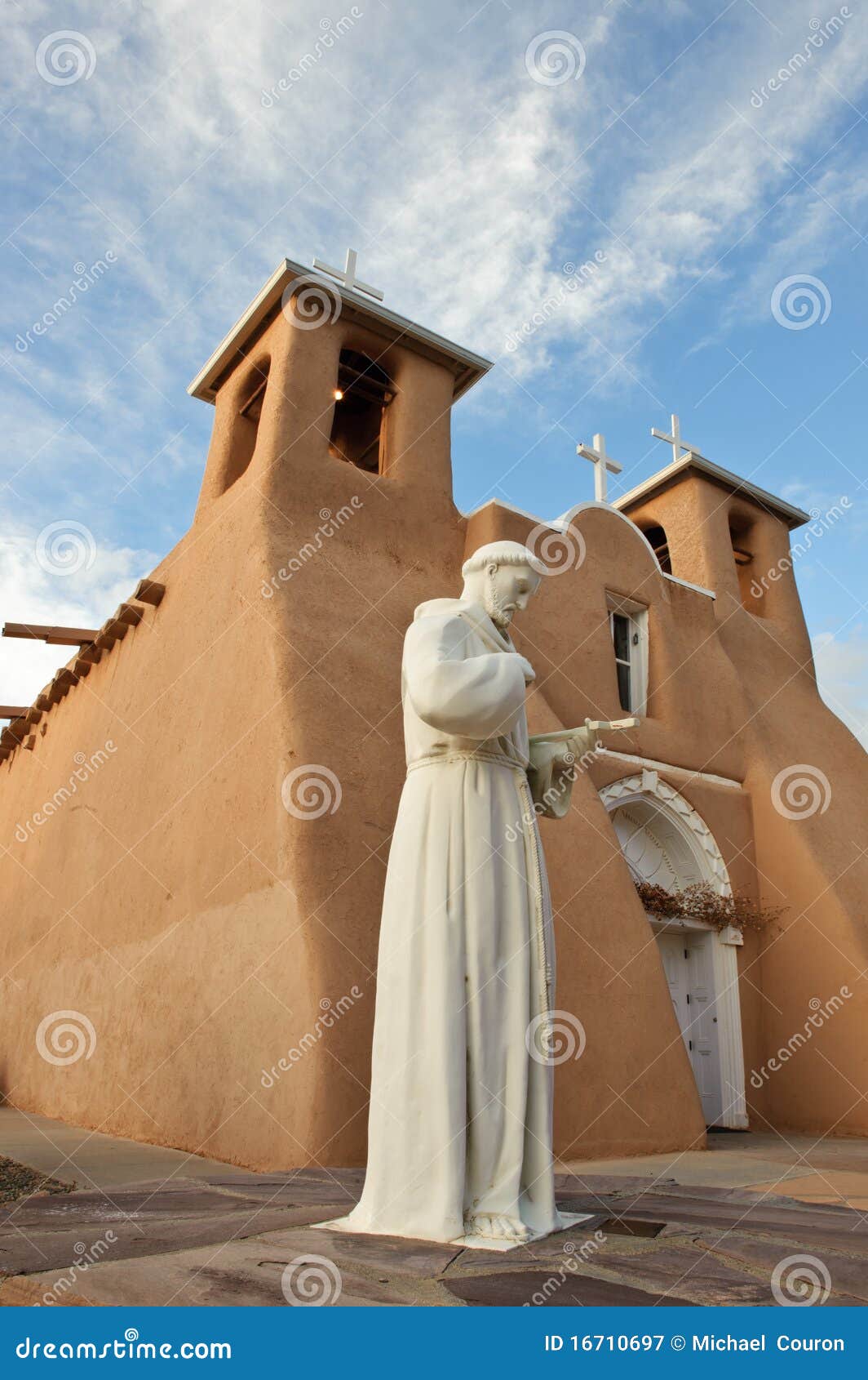 Taos Church stock image. Image of pueblo, architecture 16710697