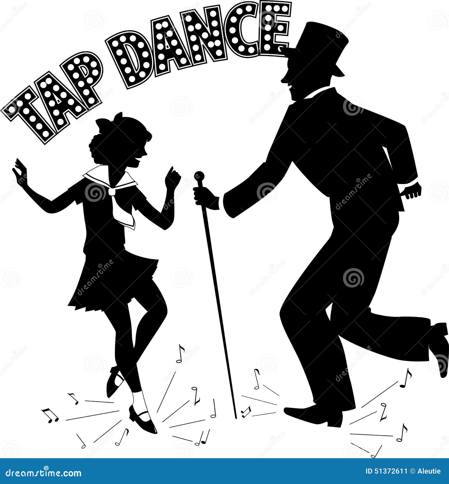TAP DANCERS Decal dance music teacher instructor dancing shoes band 