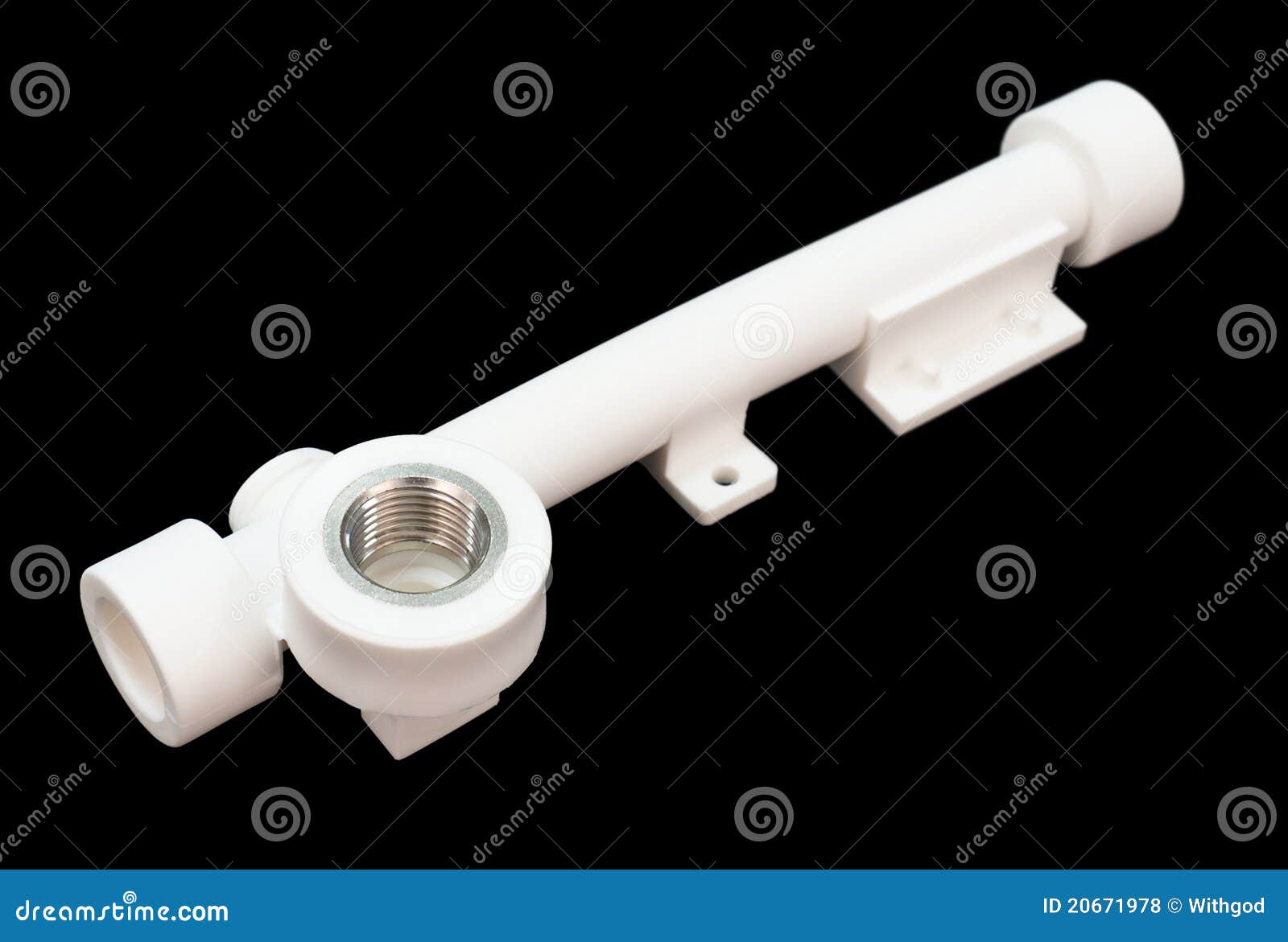 Tap fixture stock photo. Image of inset, combined, bend 20671978