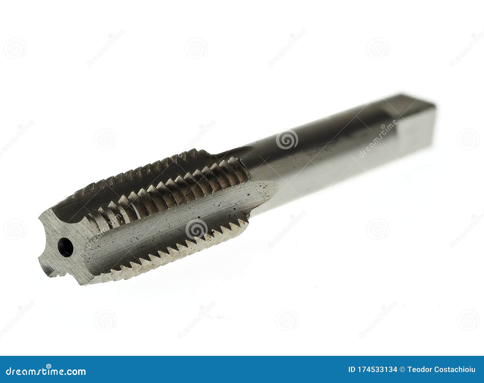 A Tap is a Tool Used for Cutting or Forming Threads Stock Photo Image of metal, work 174533134