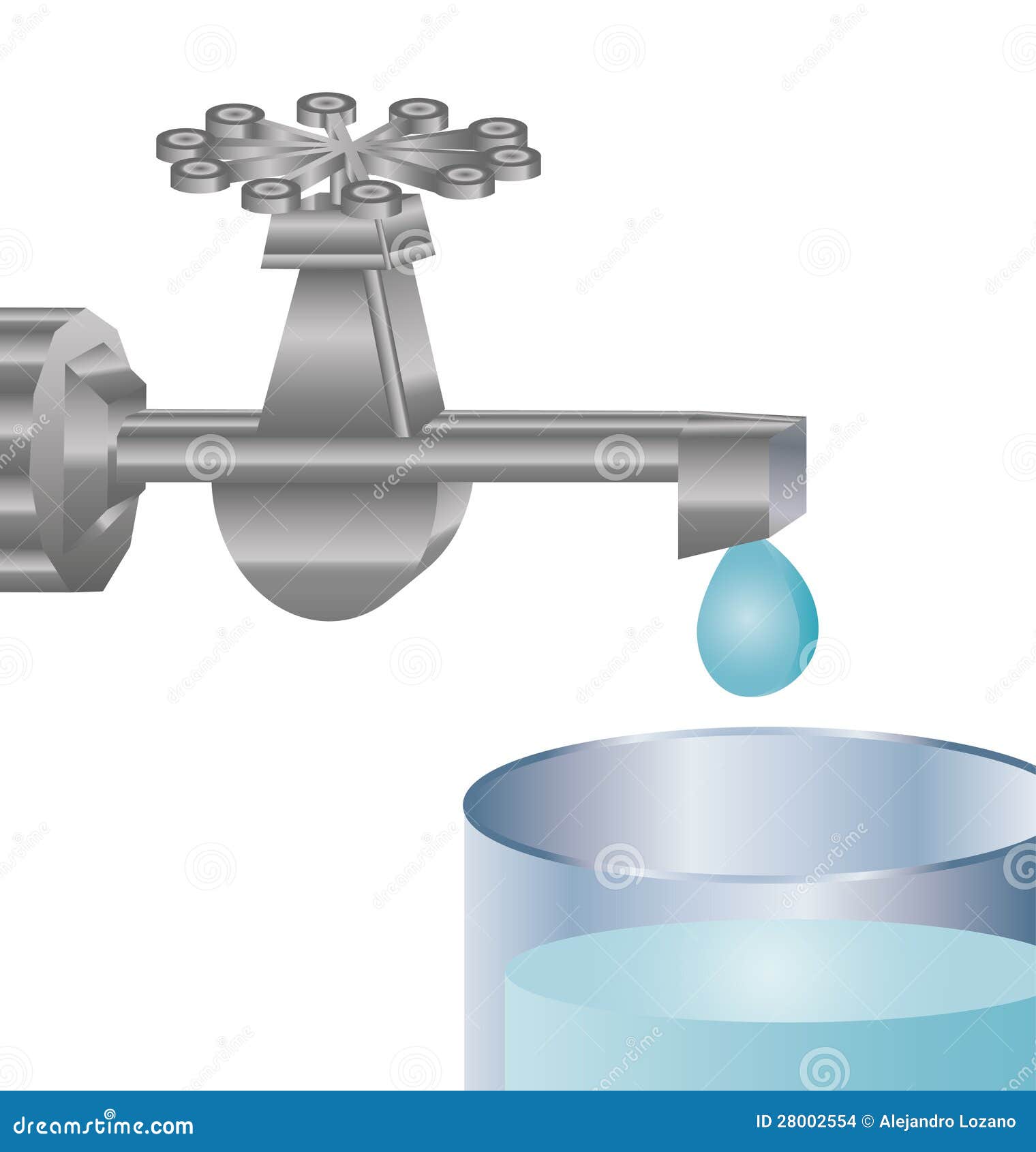 And tap water stock vector. Illustration of gout, drop 28002554