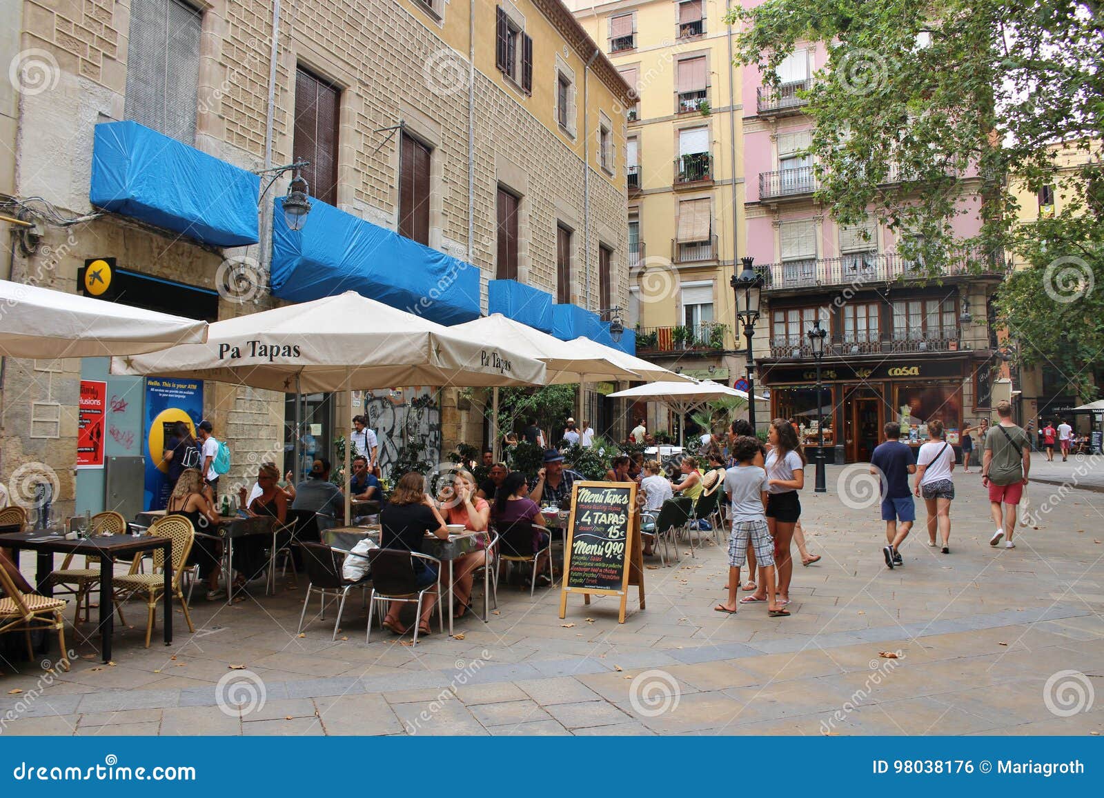 Tapas Restaurant in Barcelona Editorial Photo Image of jordi, cozy