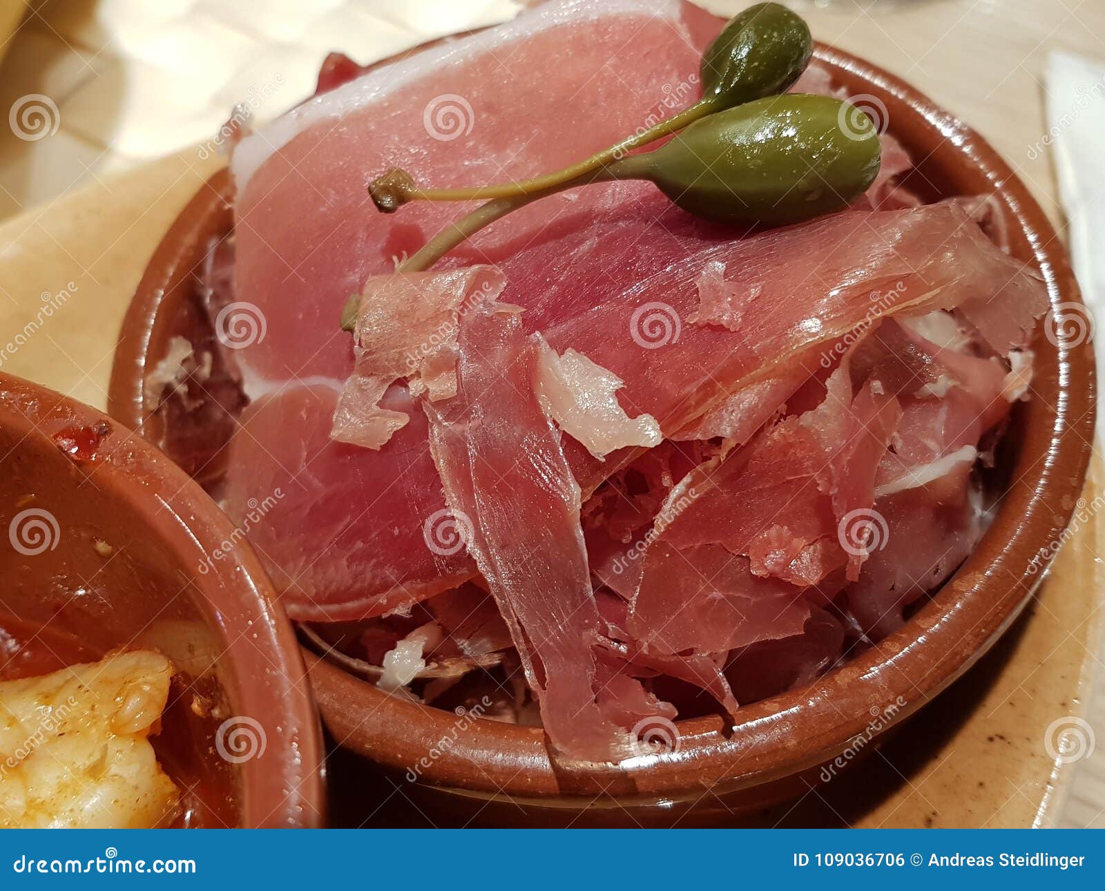 Tapas spanish starters stock photo. Image of crusty 109036706