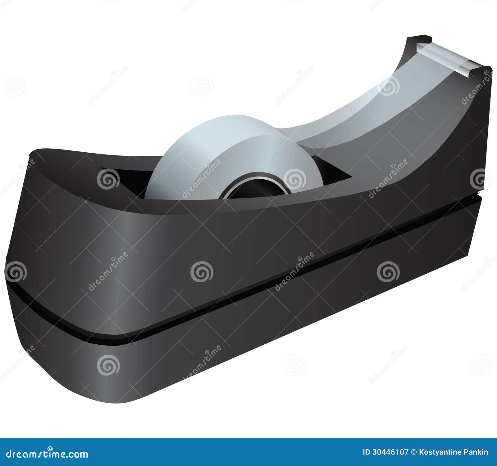 Tape Dispenser With Adhesive Tape Vector 37548310