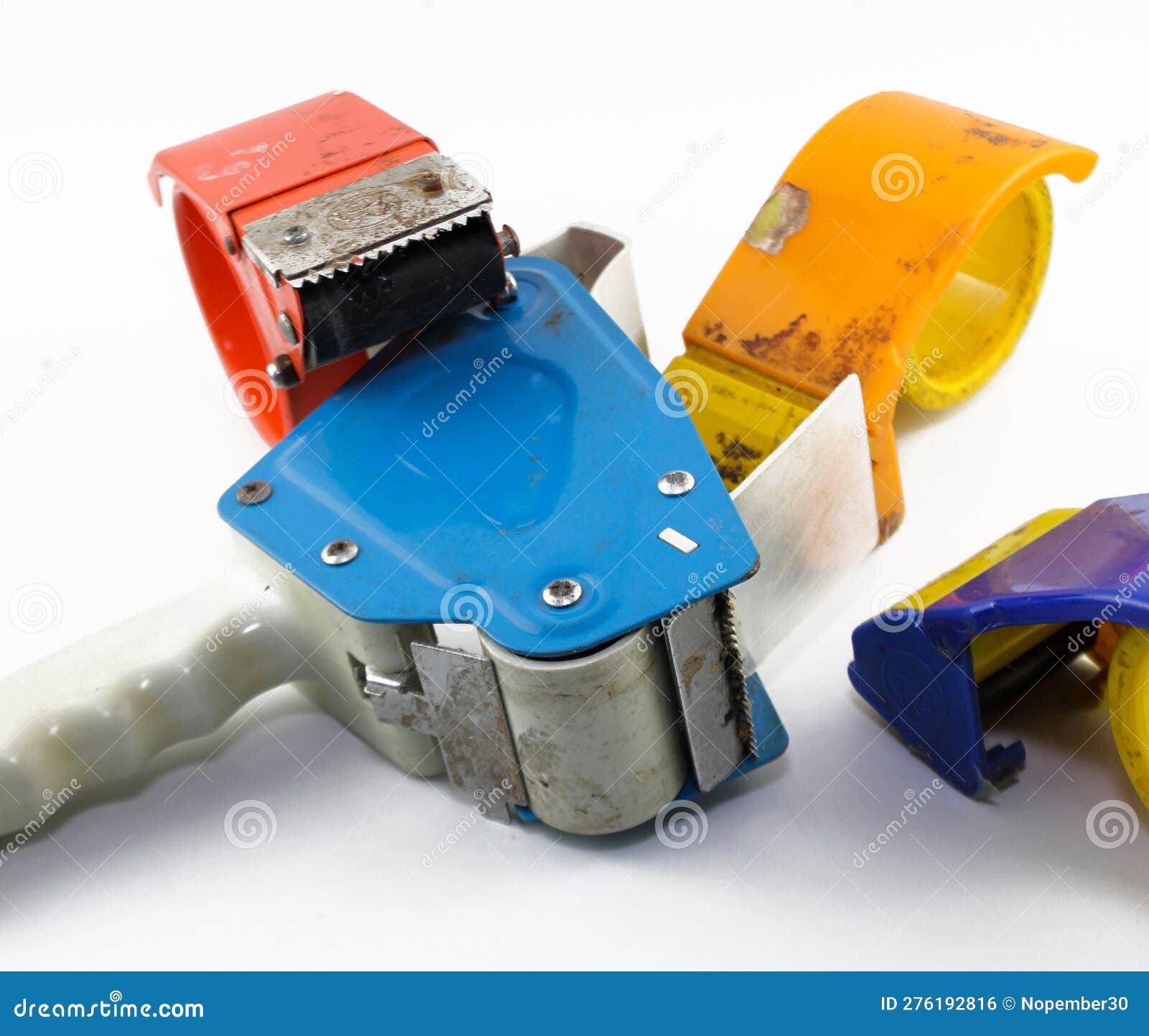 Tape Dispenser Professional Stock Photo Image of glue, freight 276192816