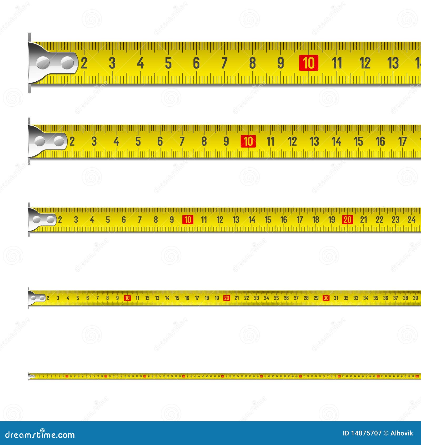 Measuring Tape Illustration Stock Illustration - Download Image