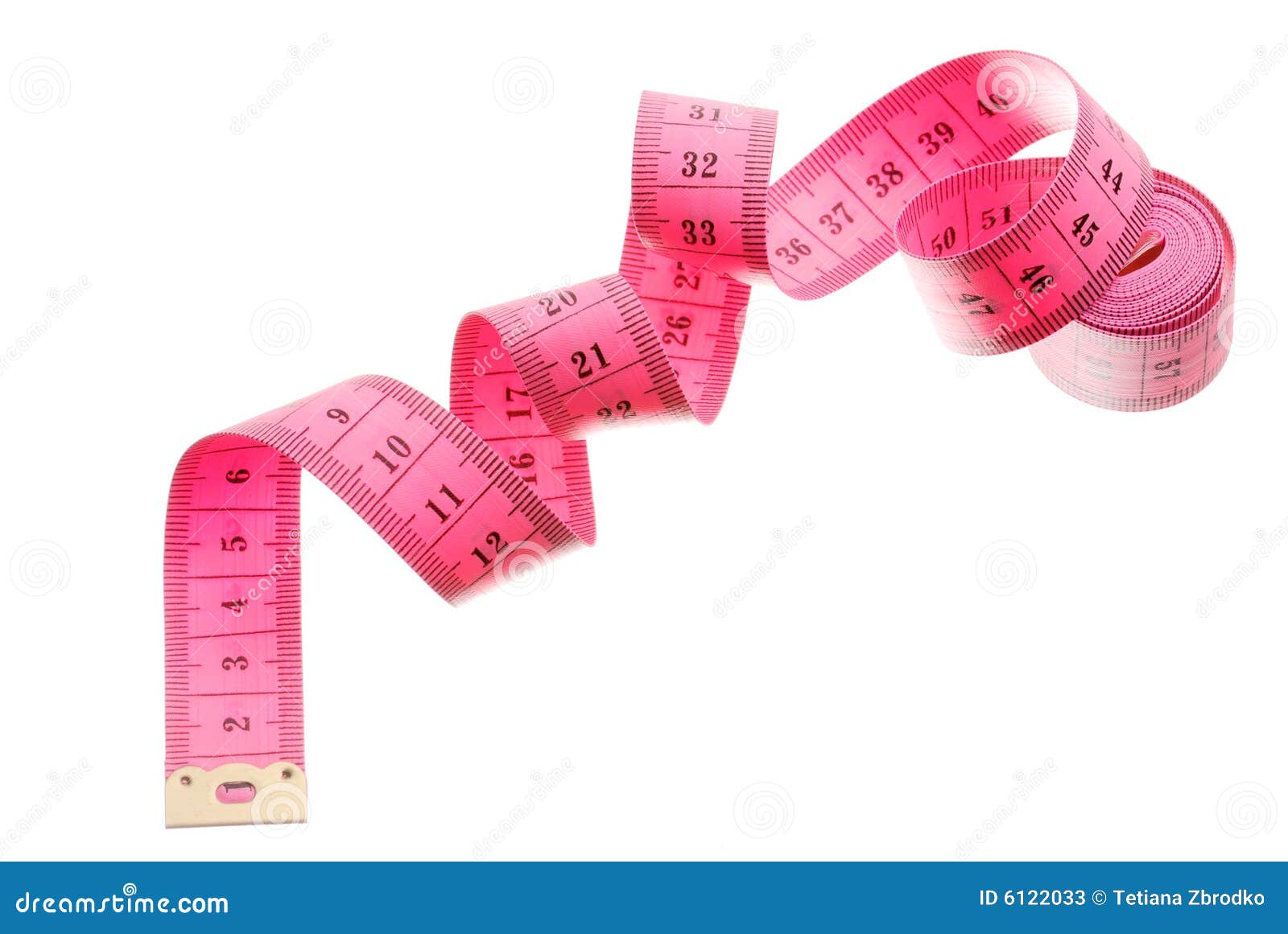 Pink Tape Measure Stock Photo, Picture and Royalty Free Image