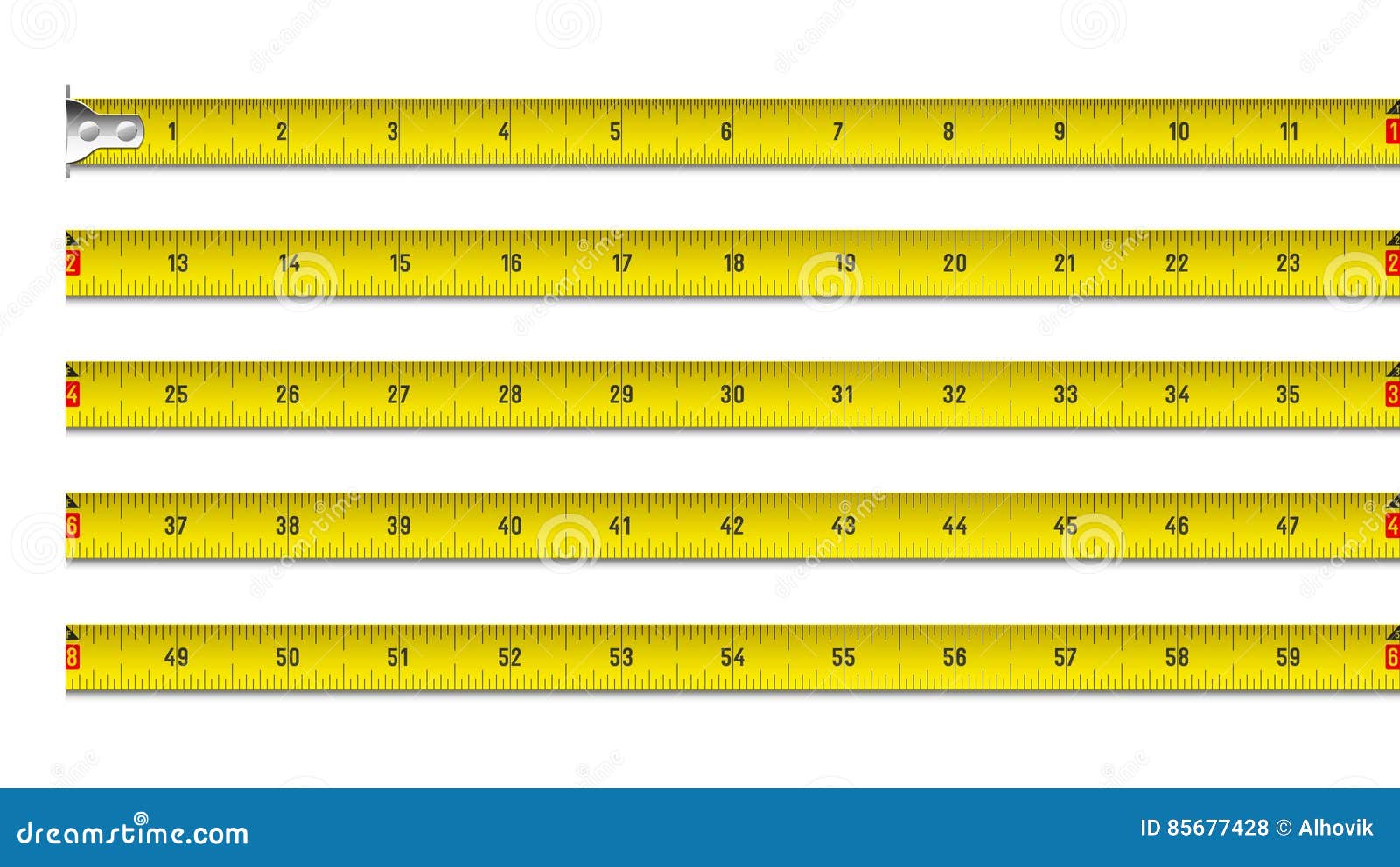 tape measure in inches